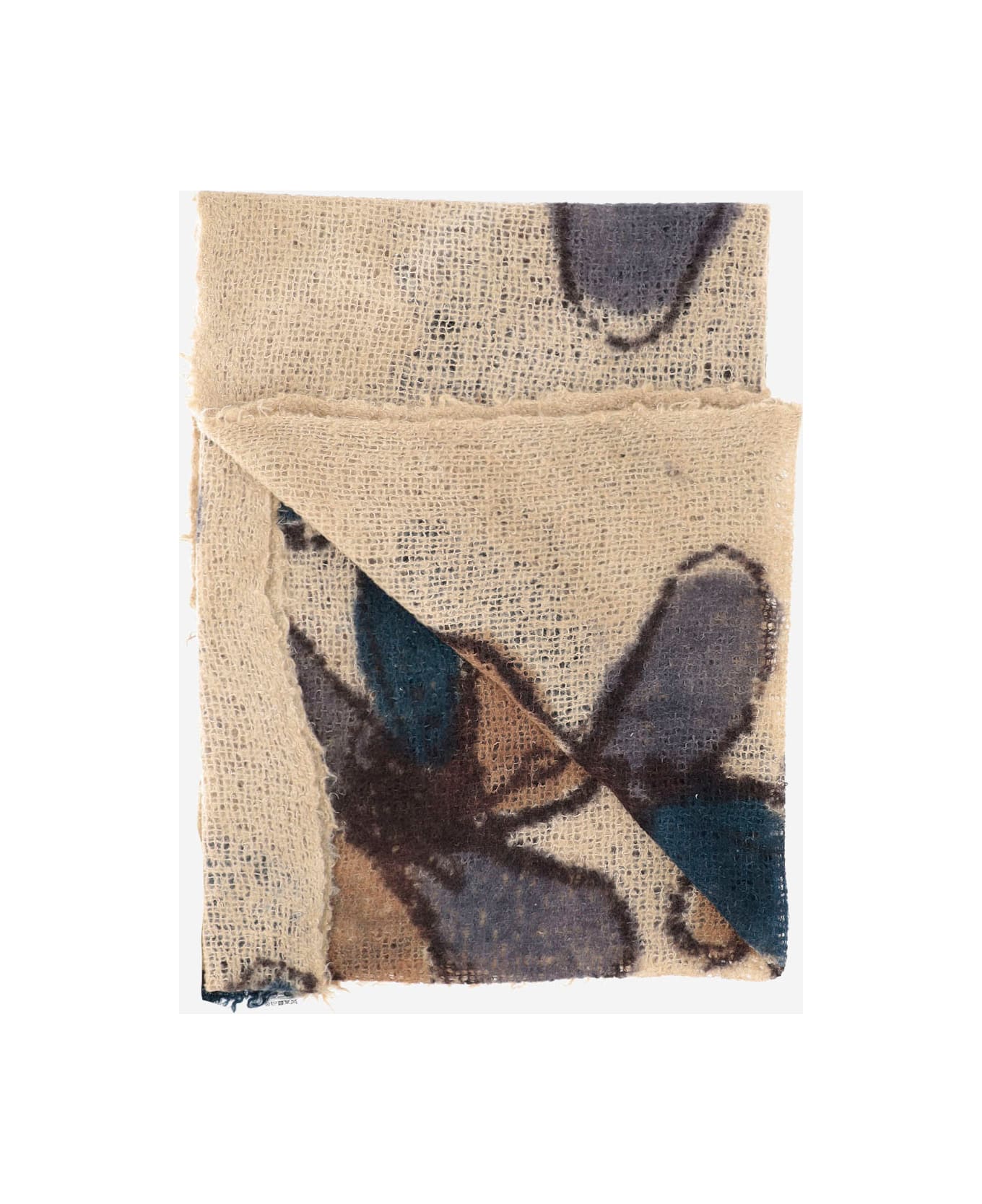 Faliero Sarti Wool Blend Tamia Scarf - Red