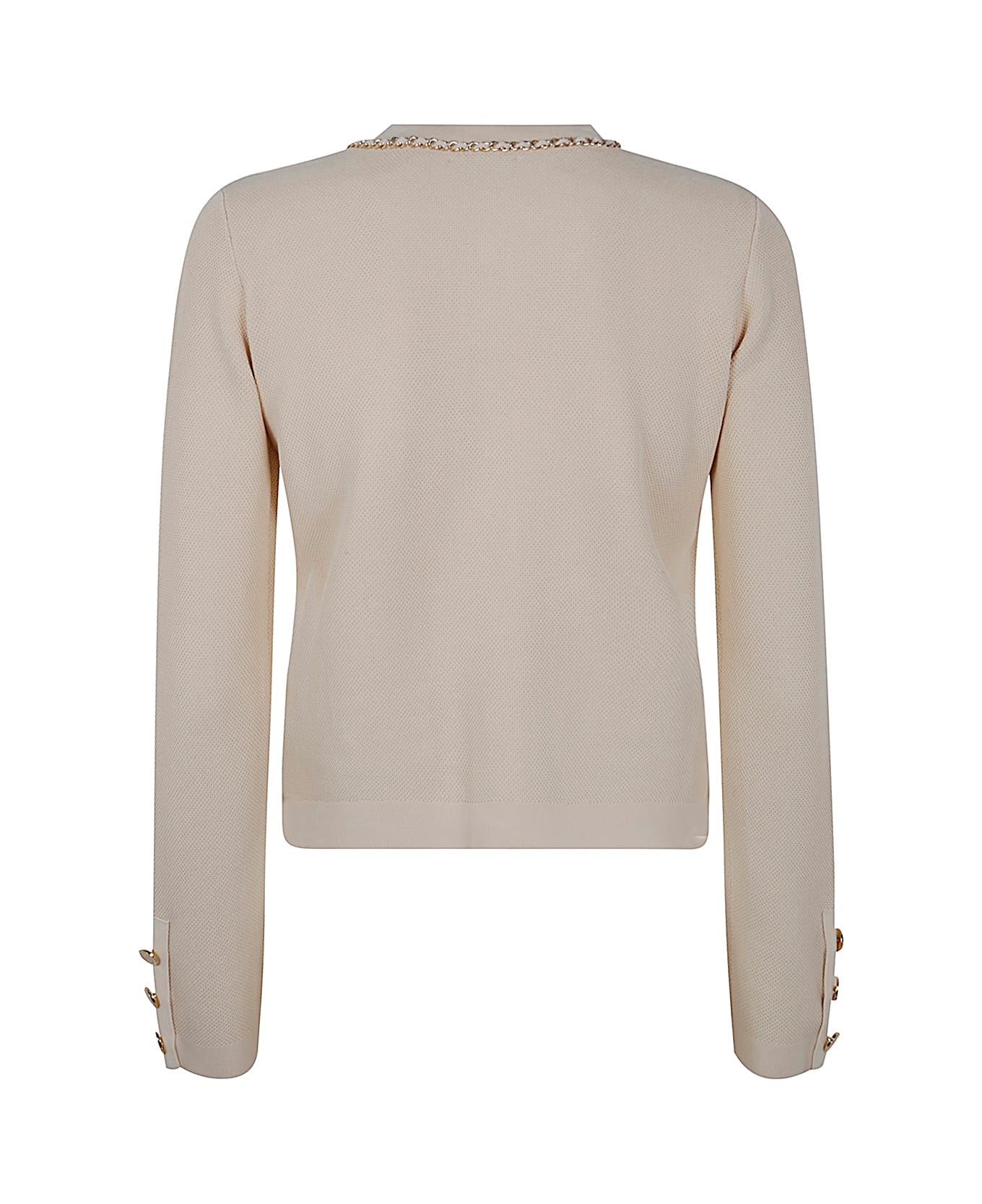 Elisabetta Franchi Cardigan - Cream