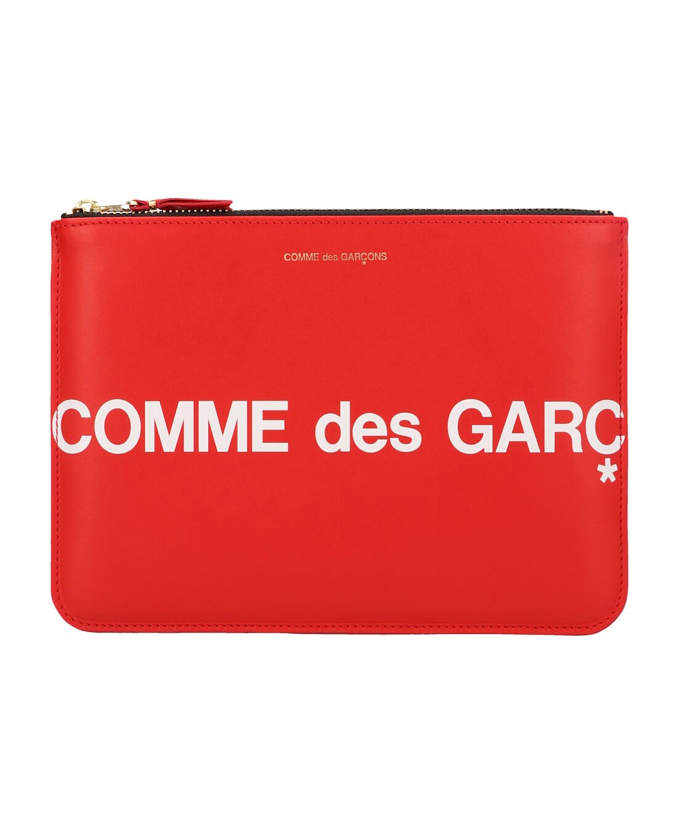 Comme des Garçons Wallet 
huge Logo
 Wallet - Red