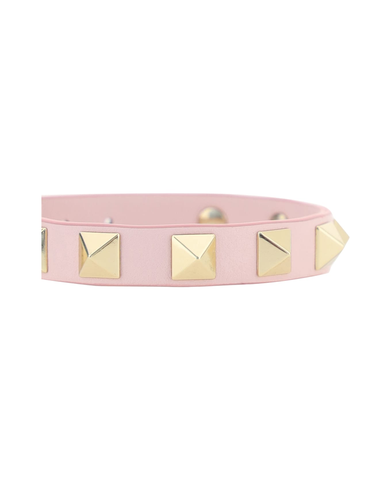 Valentino Garavani Rockstud Bracelet - Rose Quartz