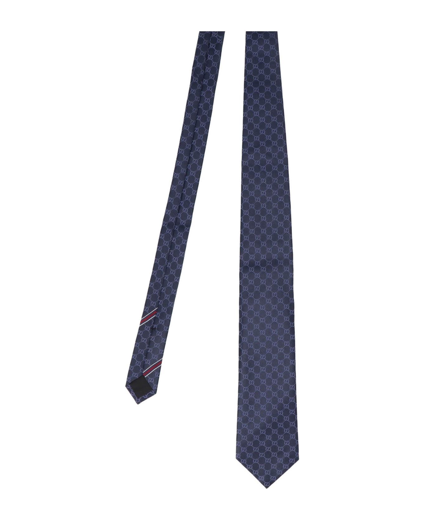 Gucci 'double G' Tie - Blue