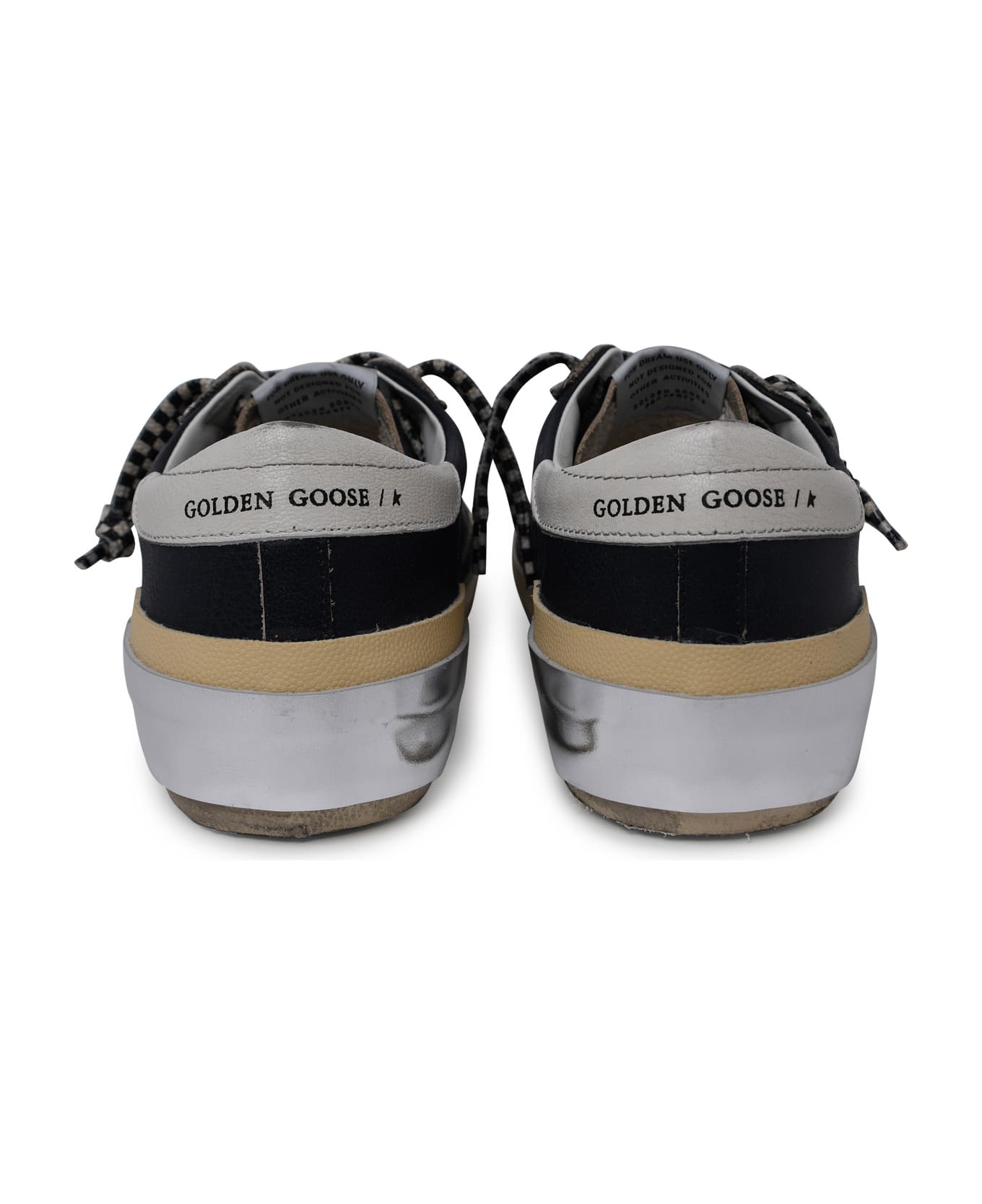 Golden Goose Super-star Classic Dark Blue Nappa Leather Sneakers - Navy