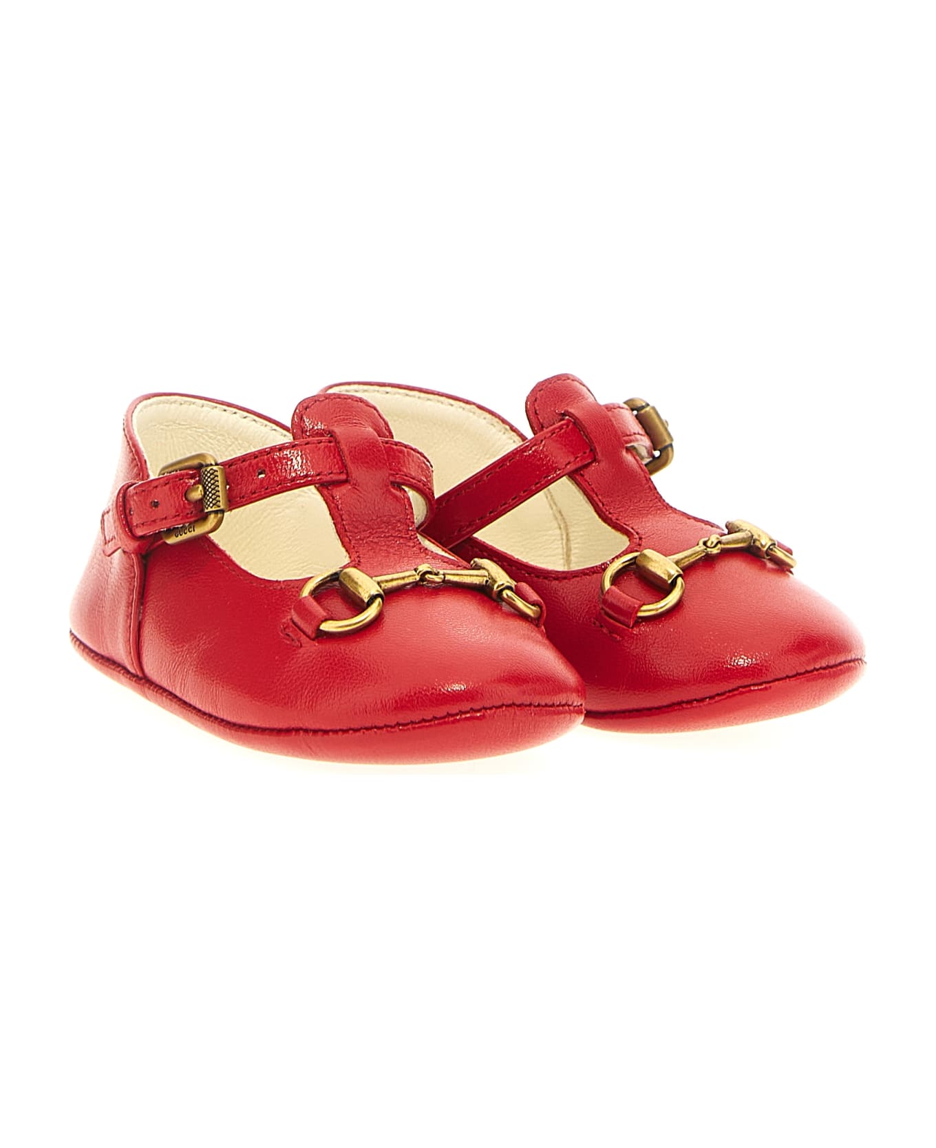 Gucci 'morsetto' Ballet Flats - Red