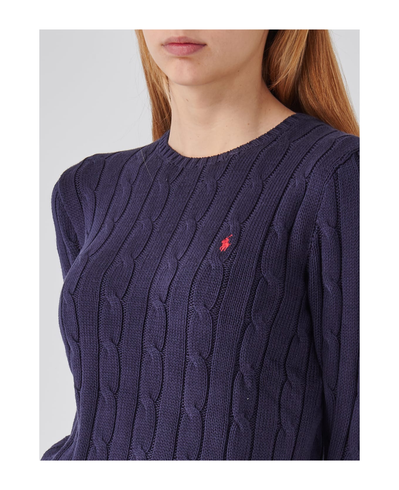 Polo Ralph Lauren Julianna Sweater - NAVY ニットウェア