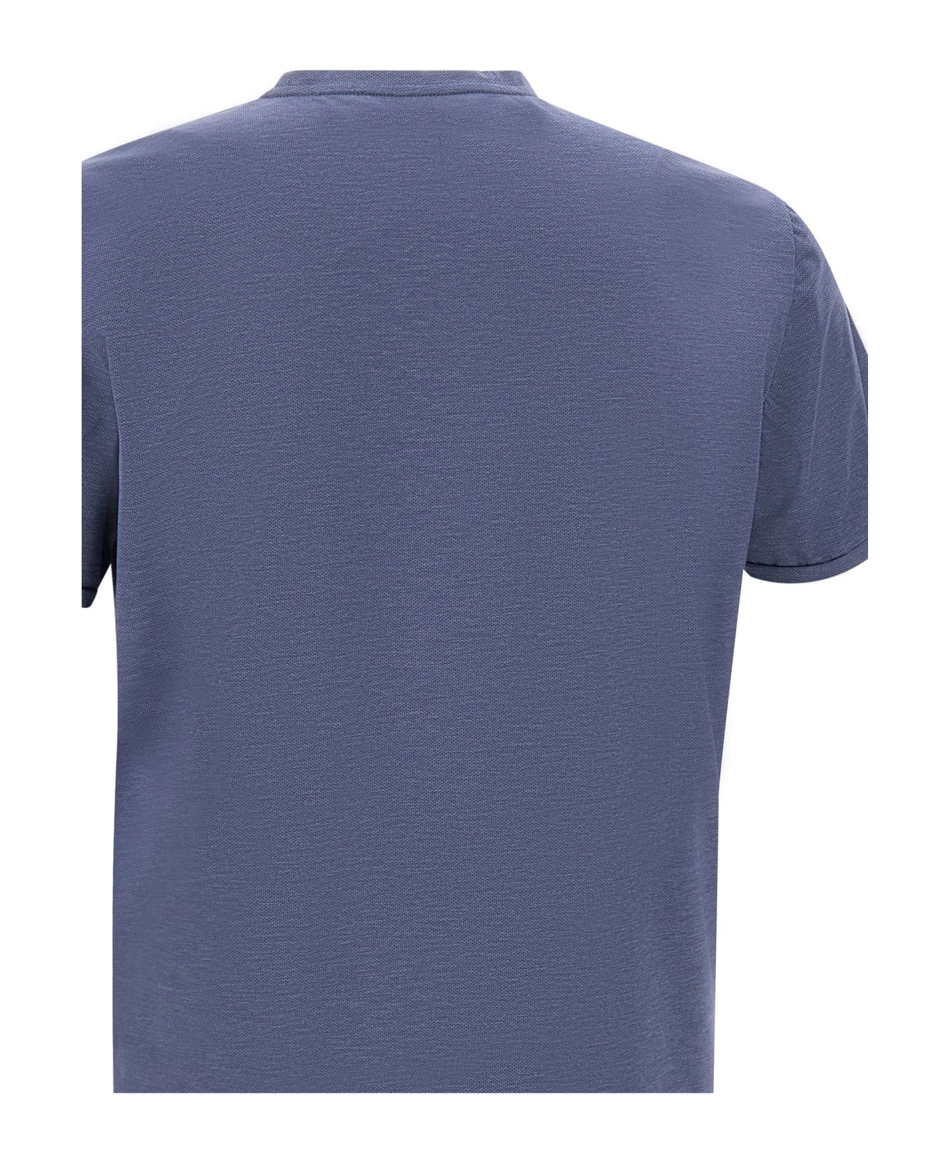 RRD - Roberto Ricci Design "summer Smart" T-shirt Fine Oxford Fabric - BLUE シャツ