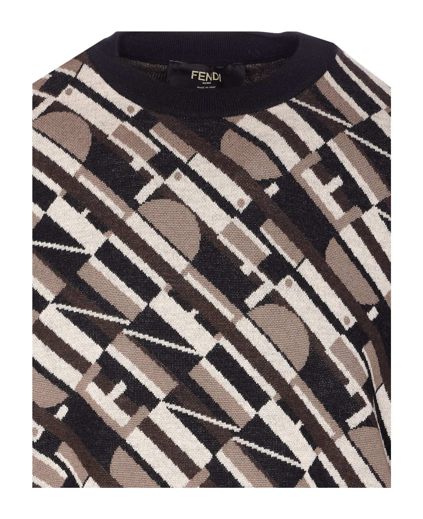 Fendi Tape Motif Sweater - Ae Pequin