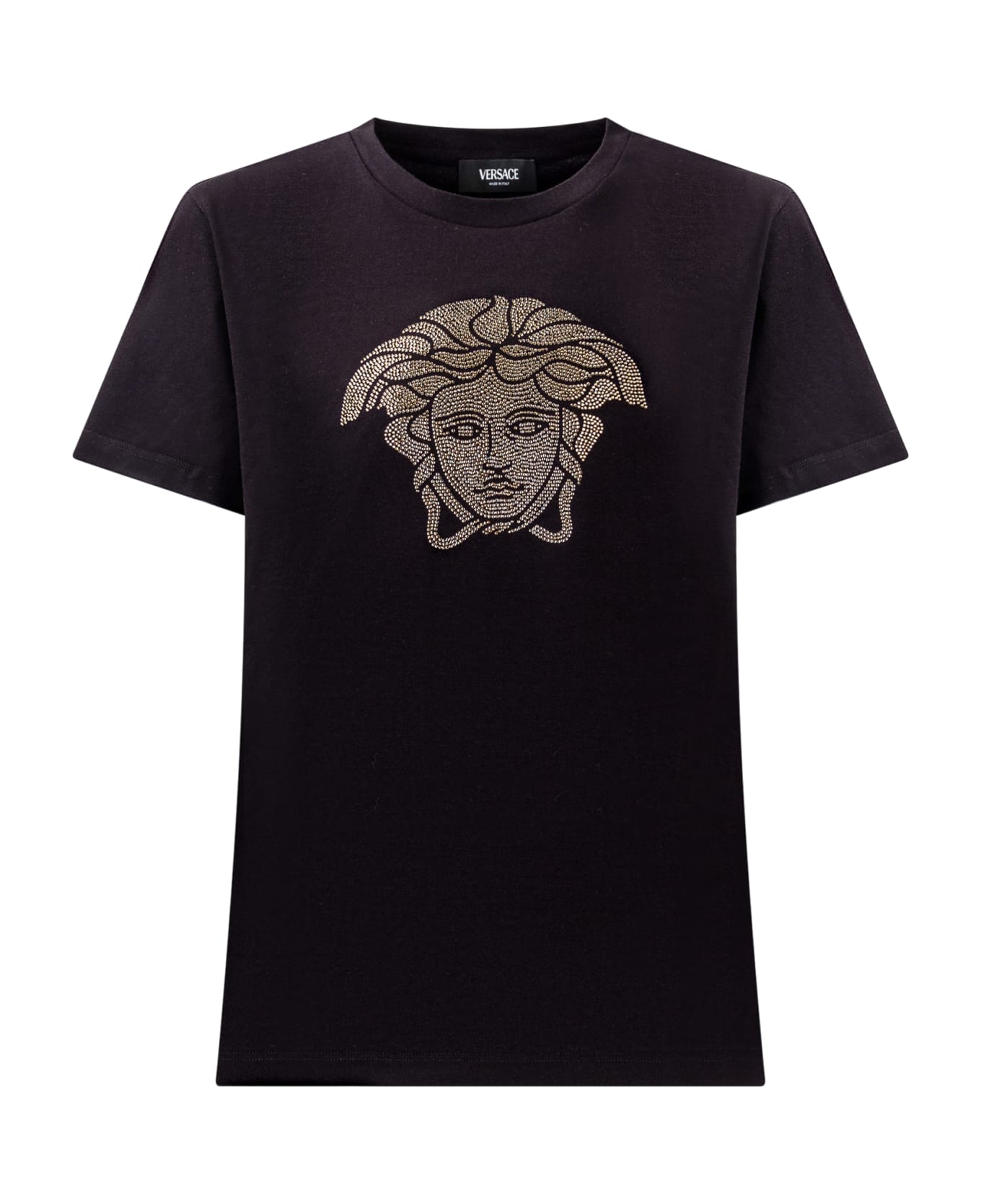 Versace Medusa T-shirt - NERO-ORO