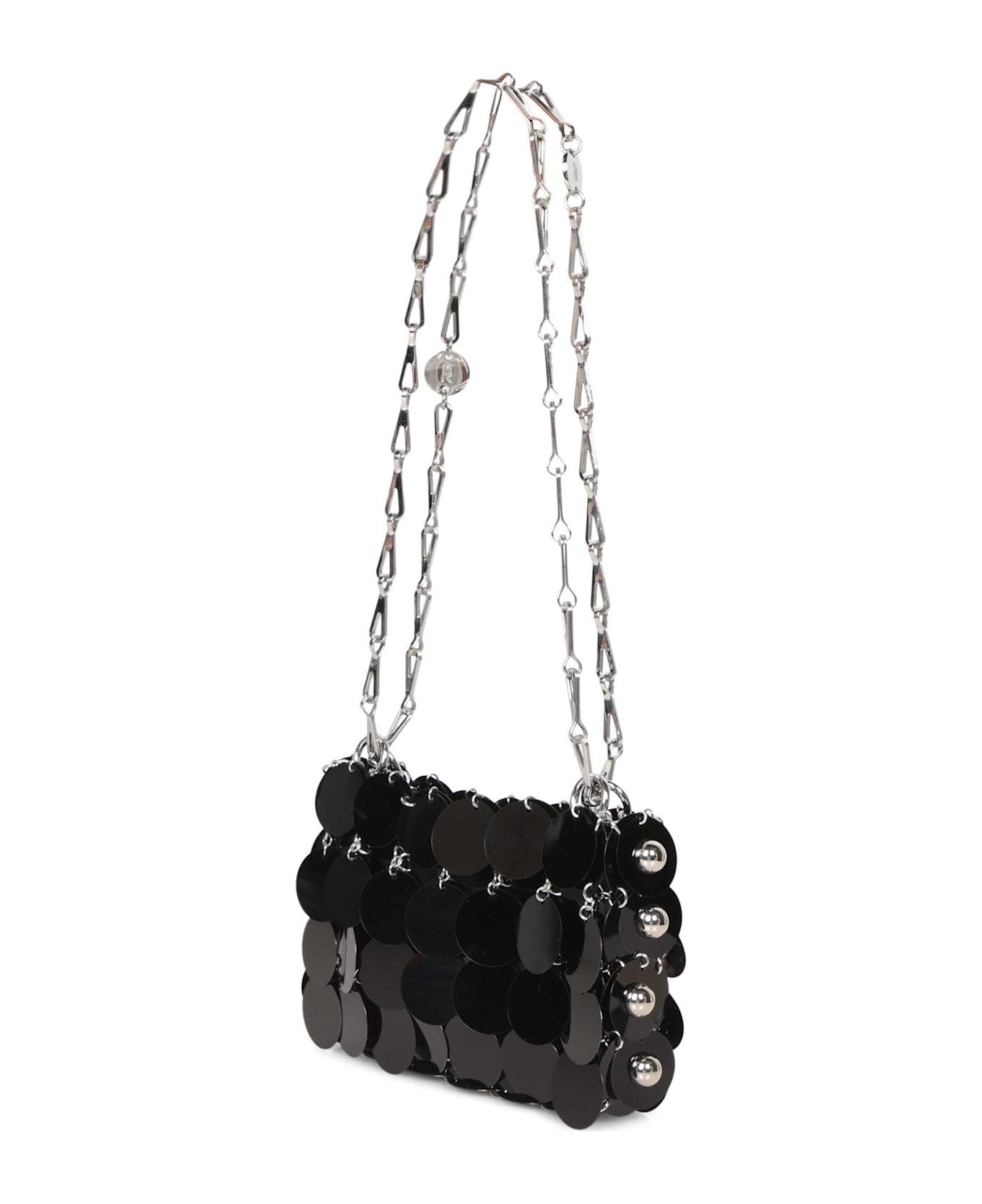 Paco Rabanne Sparkle Shoulder Bag - Black