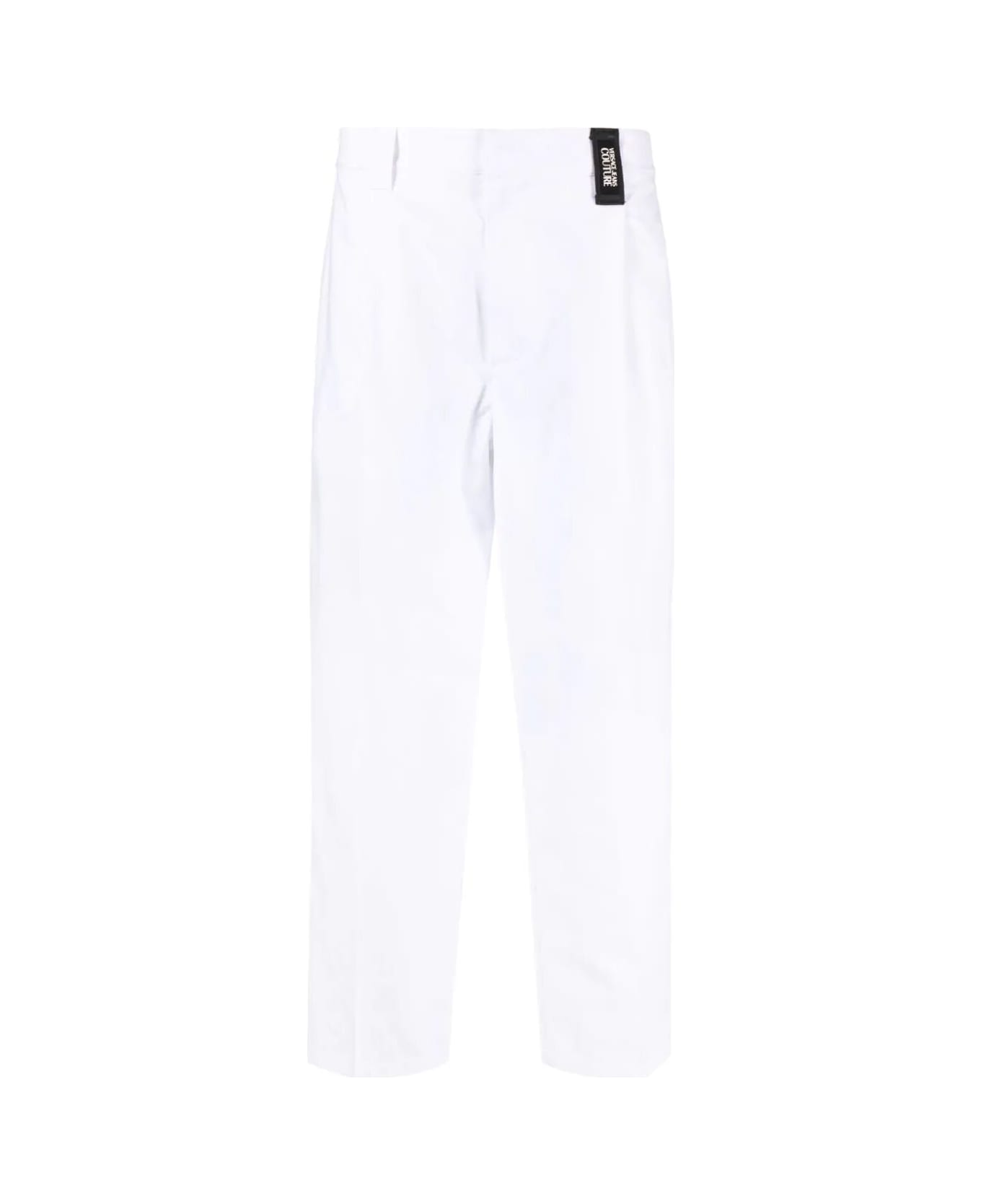 Versace Jeans Couture Technical Trousers - White