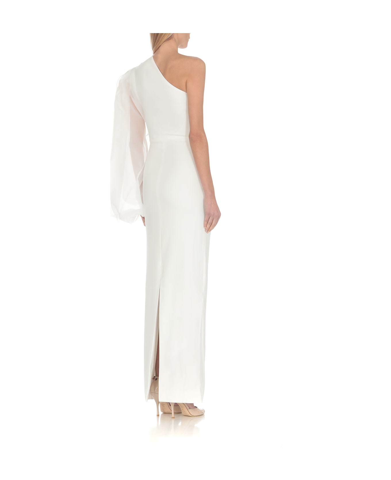 Solace London Hudson Maxi Dress - White ワンピース＆ドレス