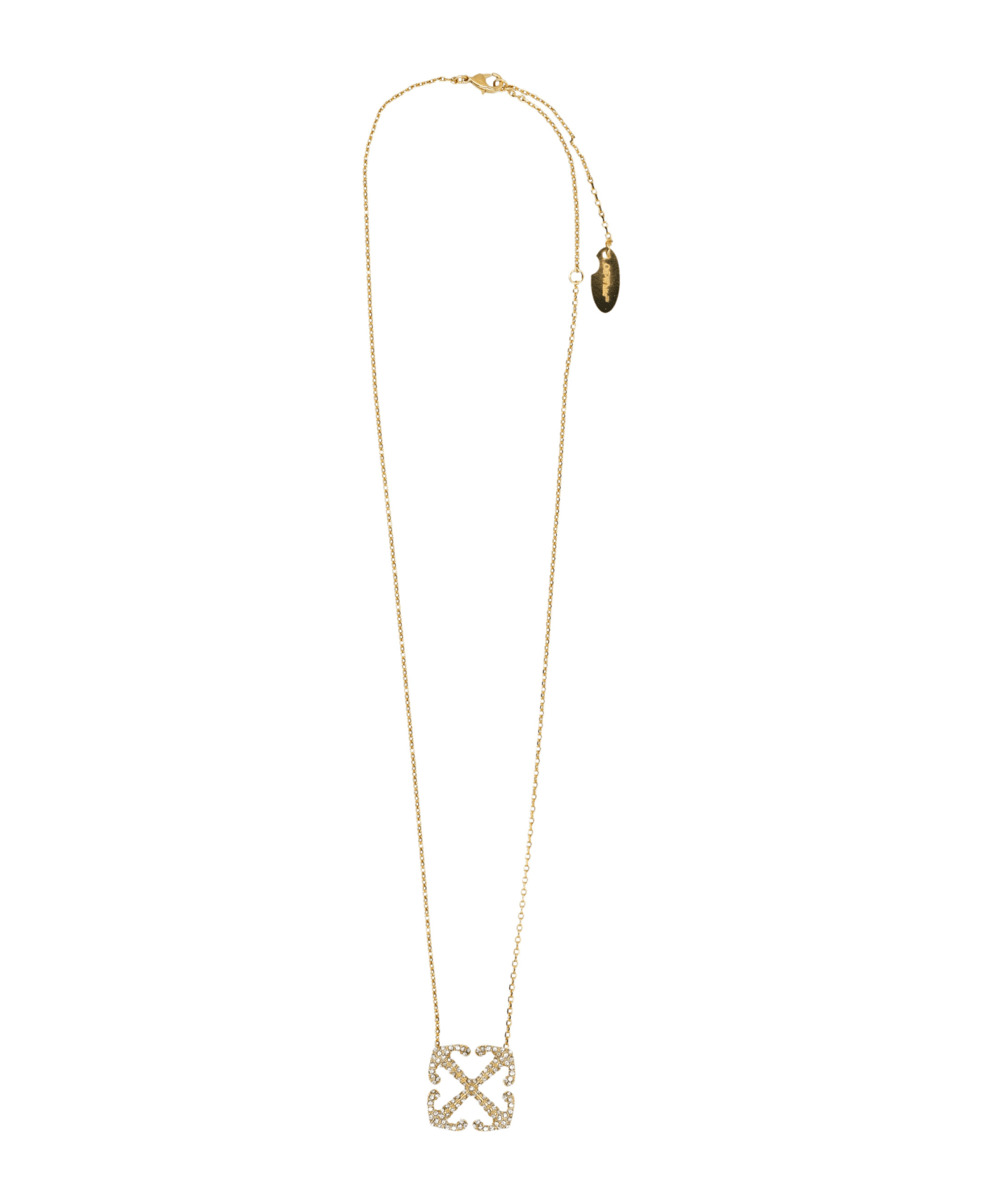 Off-White Arrow Pav? Pendant Necklace - GOLD ネックレス