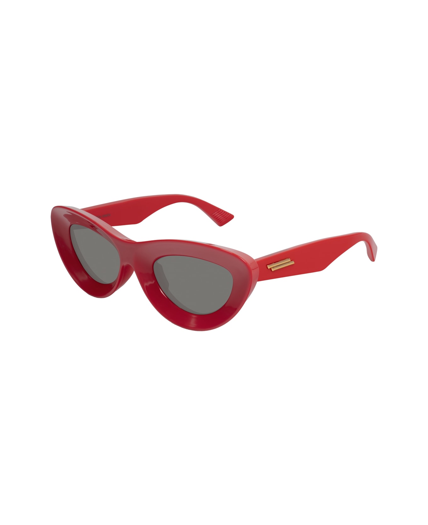 Bottega Veneta Eyewear Bottega Veneta Bv1325s 003 Red Grey Sunglasses - Rosso