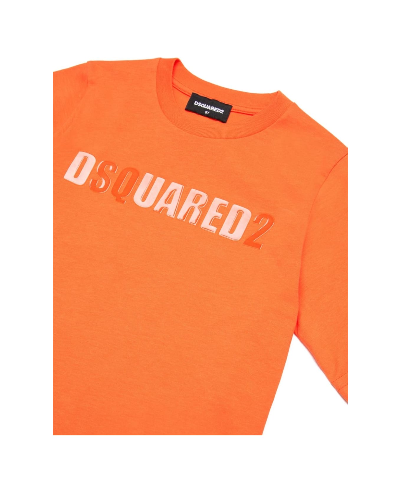 Dsquared2 T-shirt Con Logo - Orange Tシャツ＆ポロシャツ