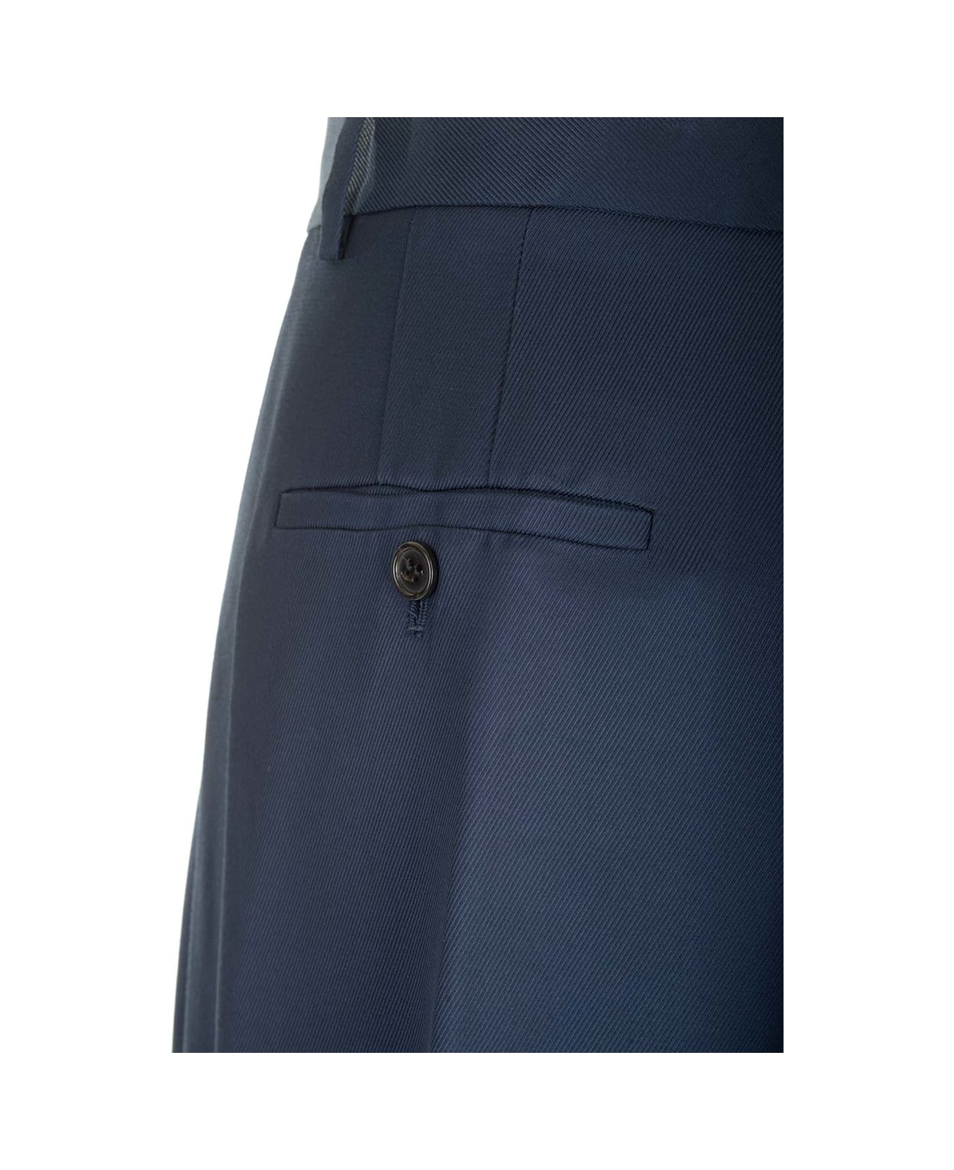 Theory Midnight Blue Satin SPORT Trousers - Xlv Nocturne Navy