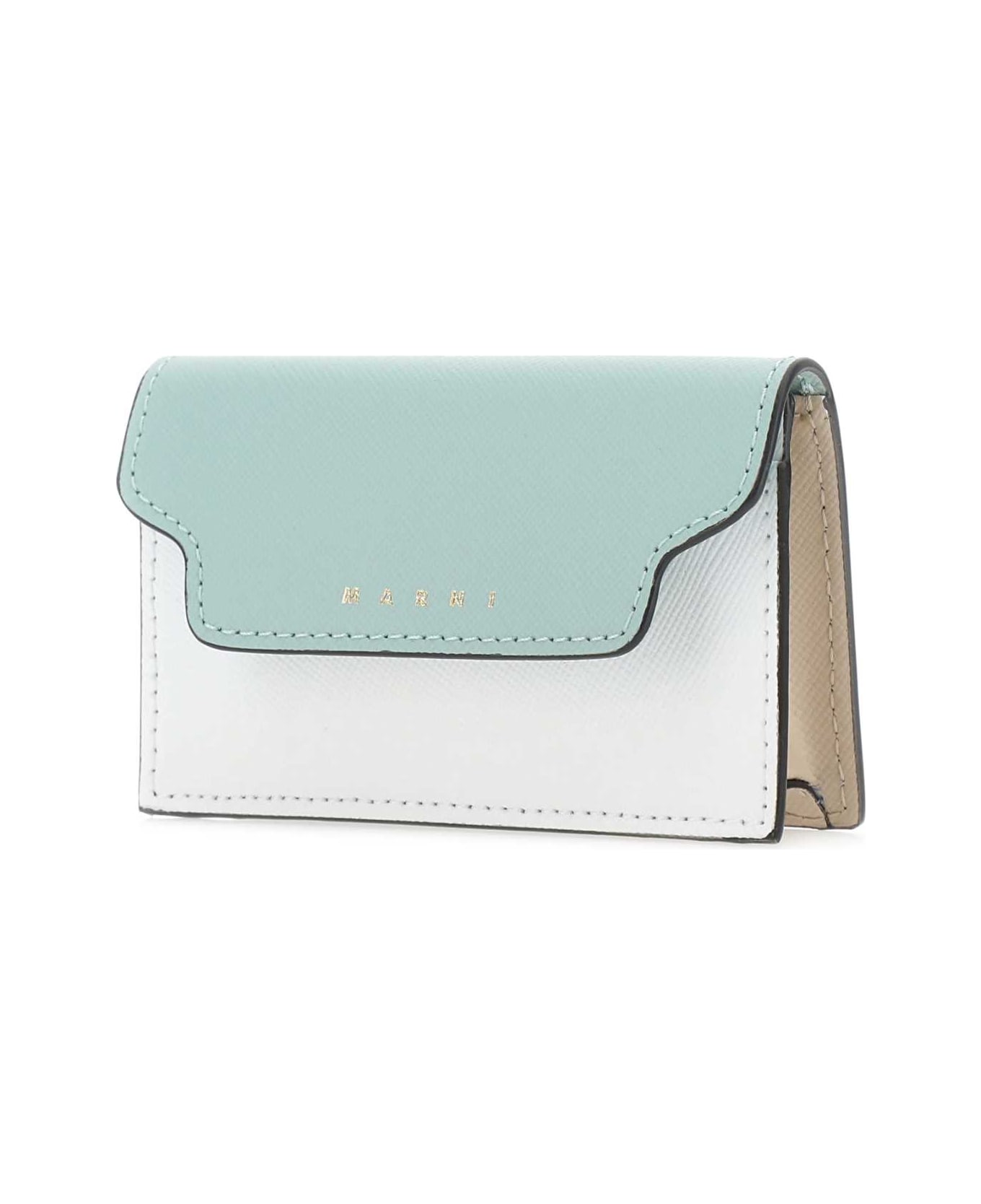 Marni Multicolor Leather Business Card Holder - Z120N 財布