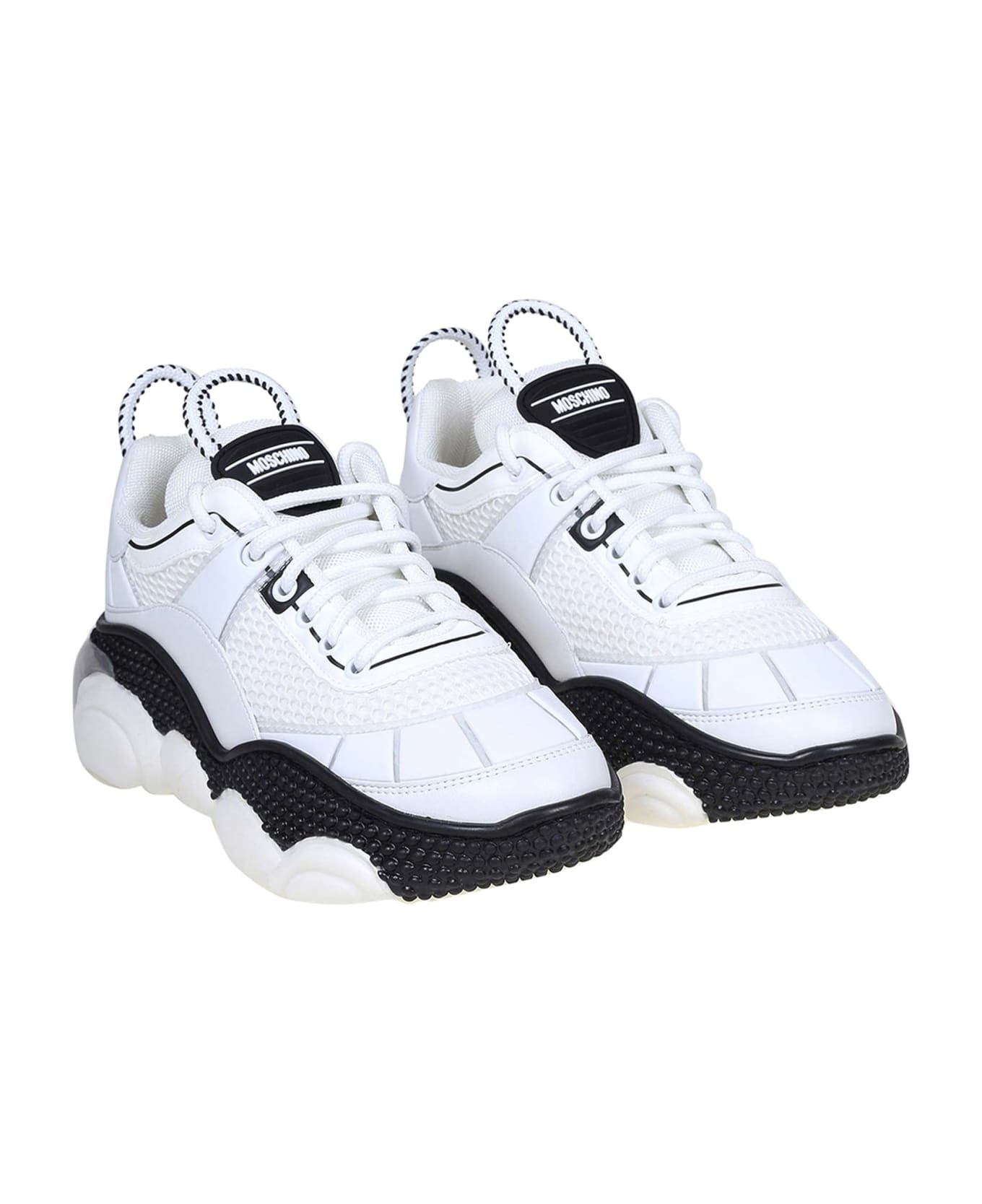 Moschino Teddy-sole Sneakers - White