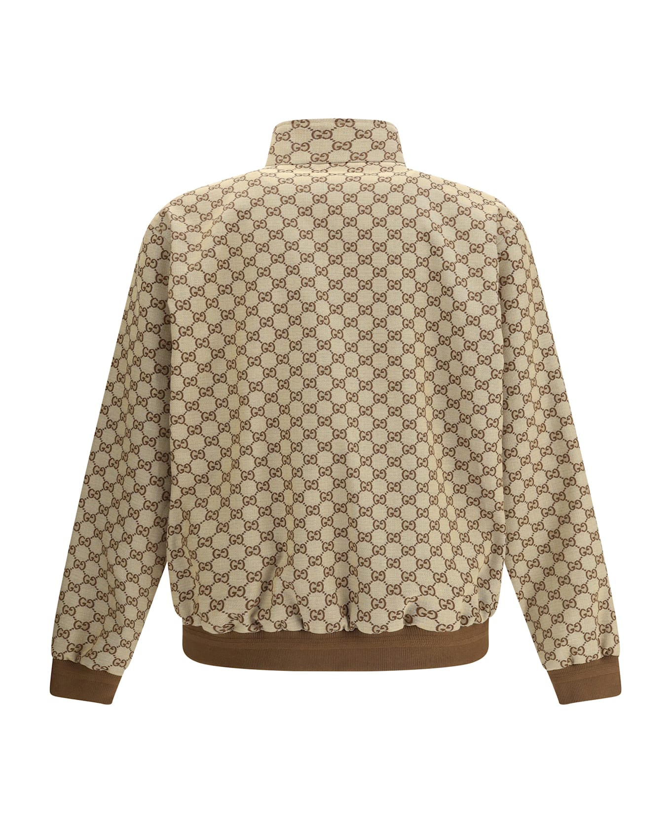 Gucci Gg Supreme Jacket - BEIGE