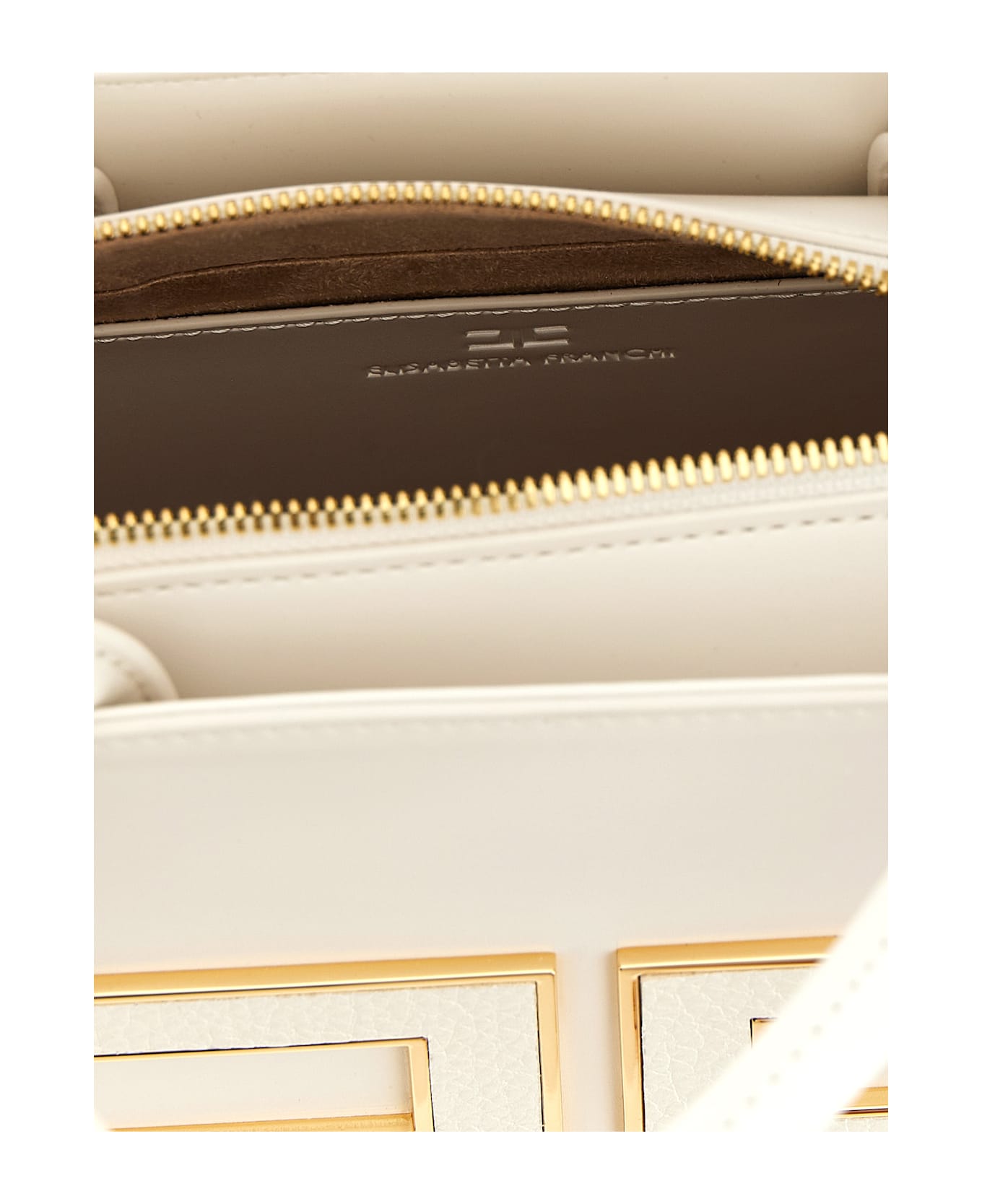 Elisabetta Franchi 
tote
 Small Handbag - White