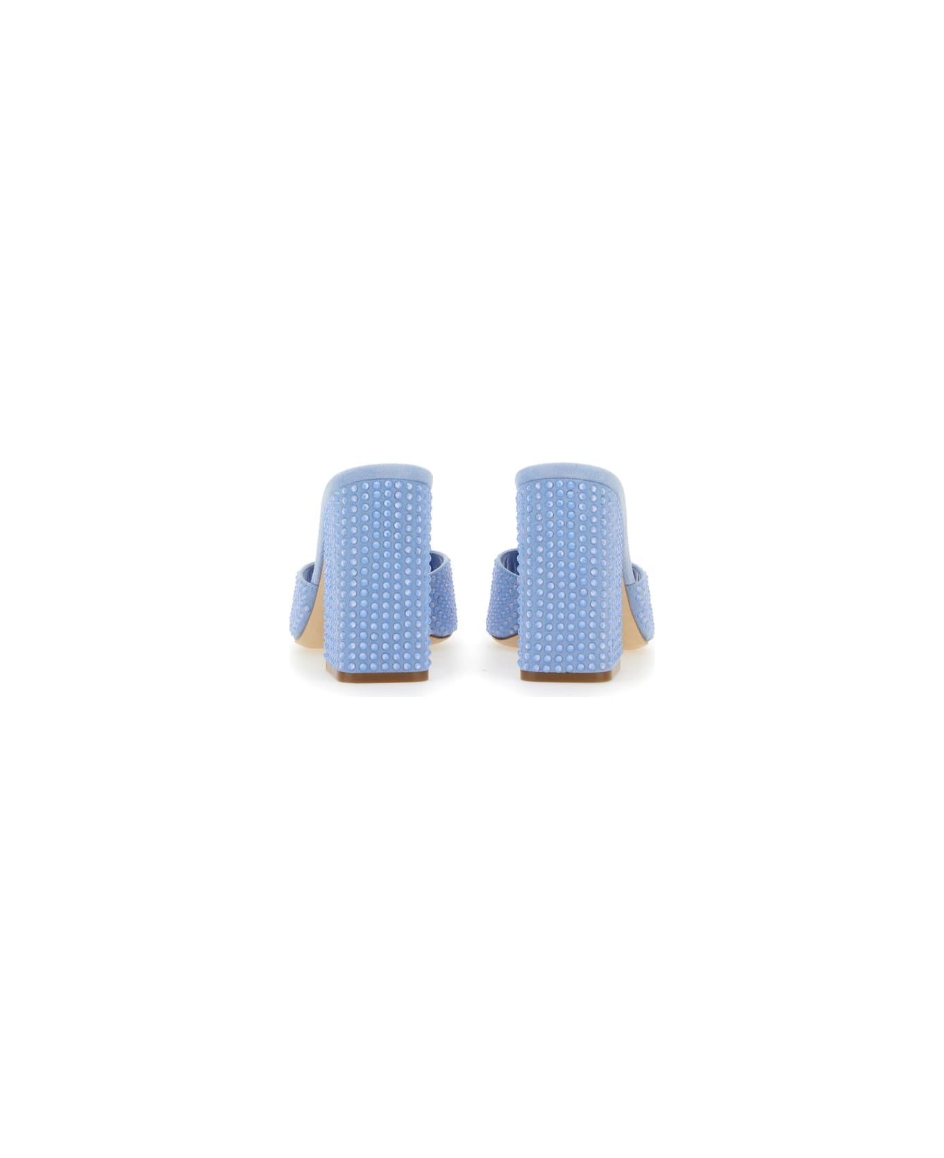 Paris Texas Mules Holly Anja - AZURE