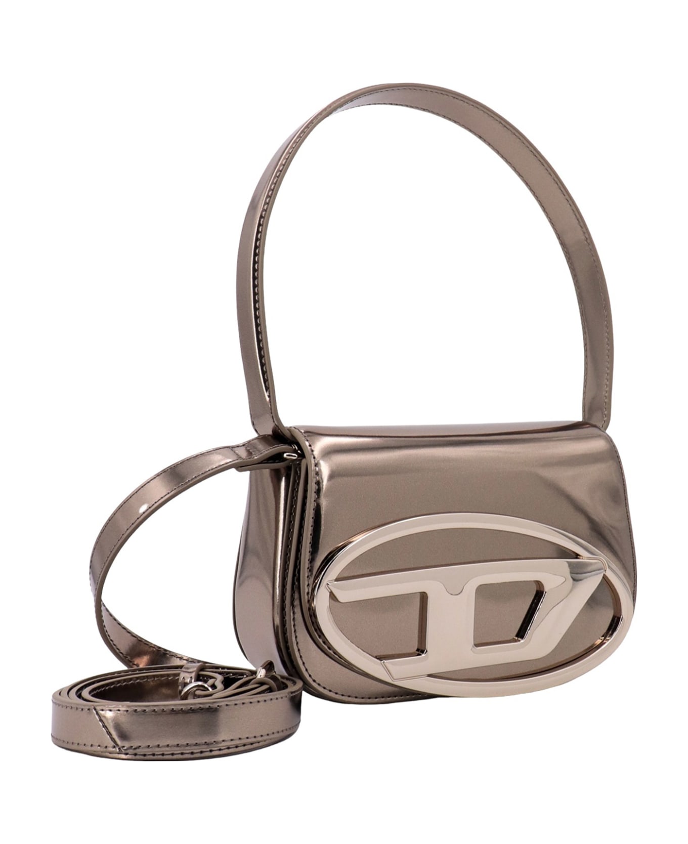 Diesel 1dr Shoulder Bag - Gold