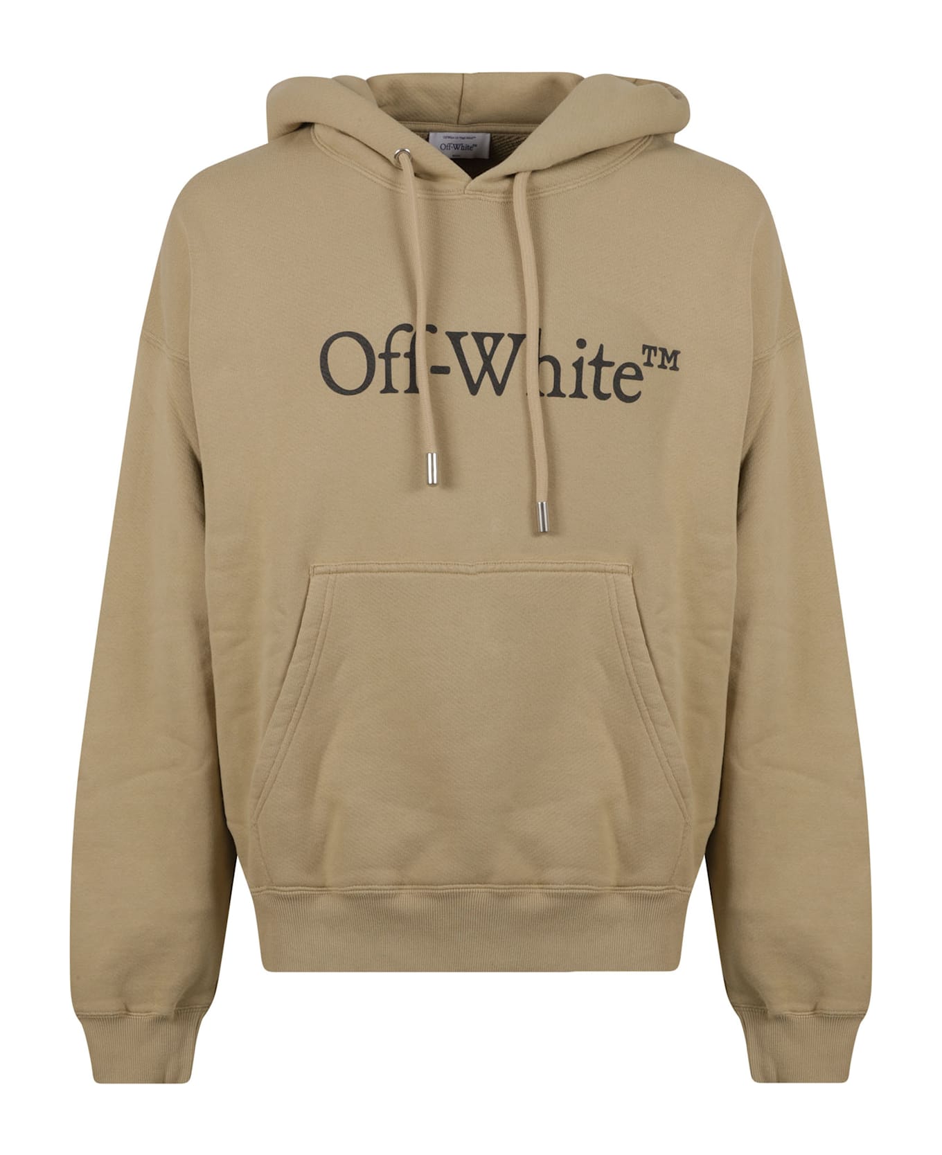 Off-White Big Bookish Skate Hoodie - CREME BRUL