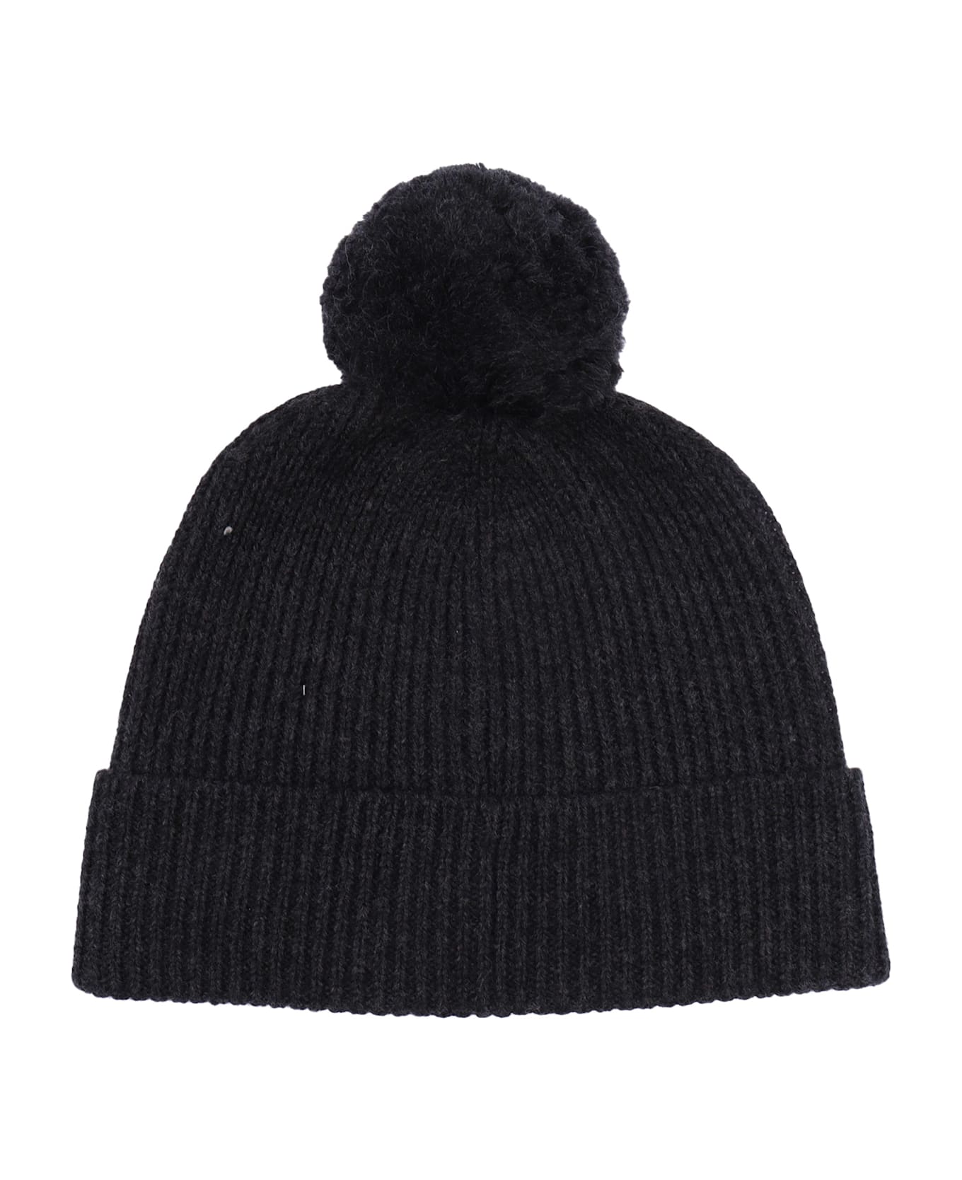 K-Way P. Vincienne Cardigan Stitch Cap - BLACK