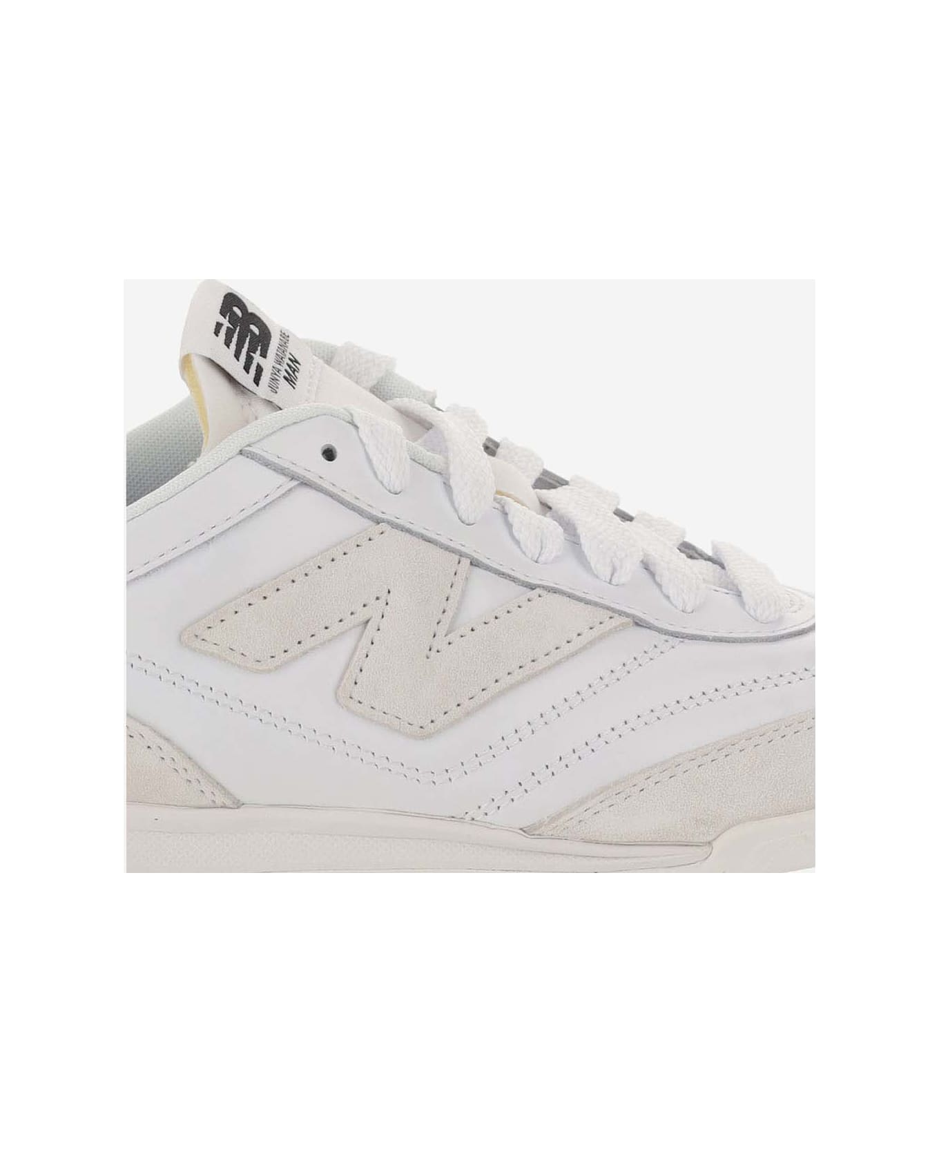 Junya Watanabe X New Balance Leather Sneakers - White