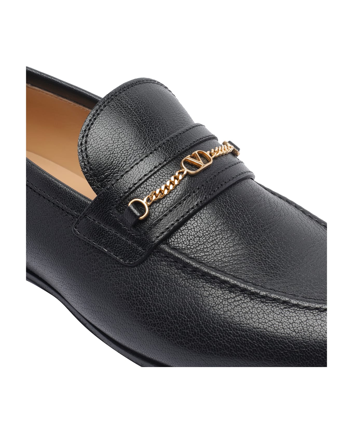 Valentino Garavani Vlogo Signature Loafers - Black