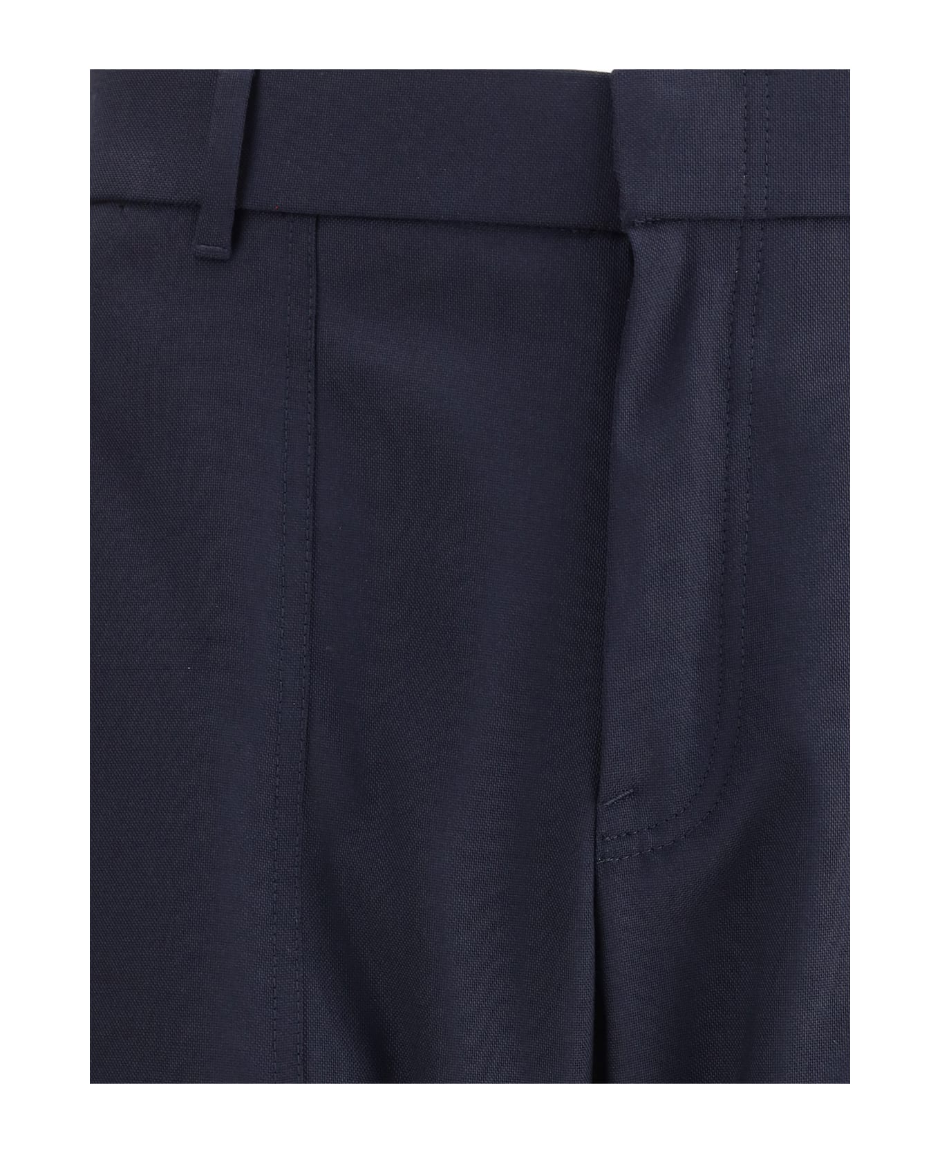 Brioni Wool Straight Pants