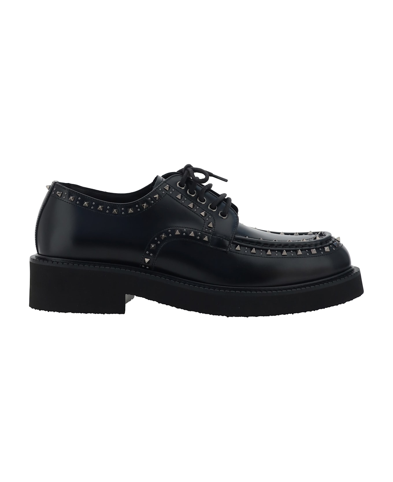 Valentino Garavani Derby Lace-up Shoes - Nero