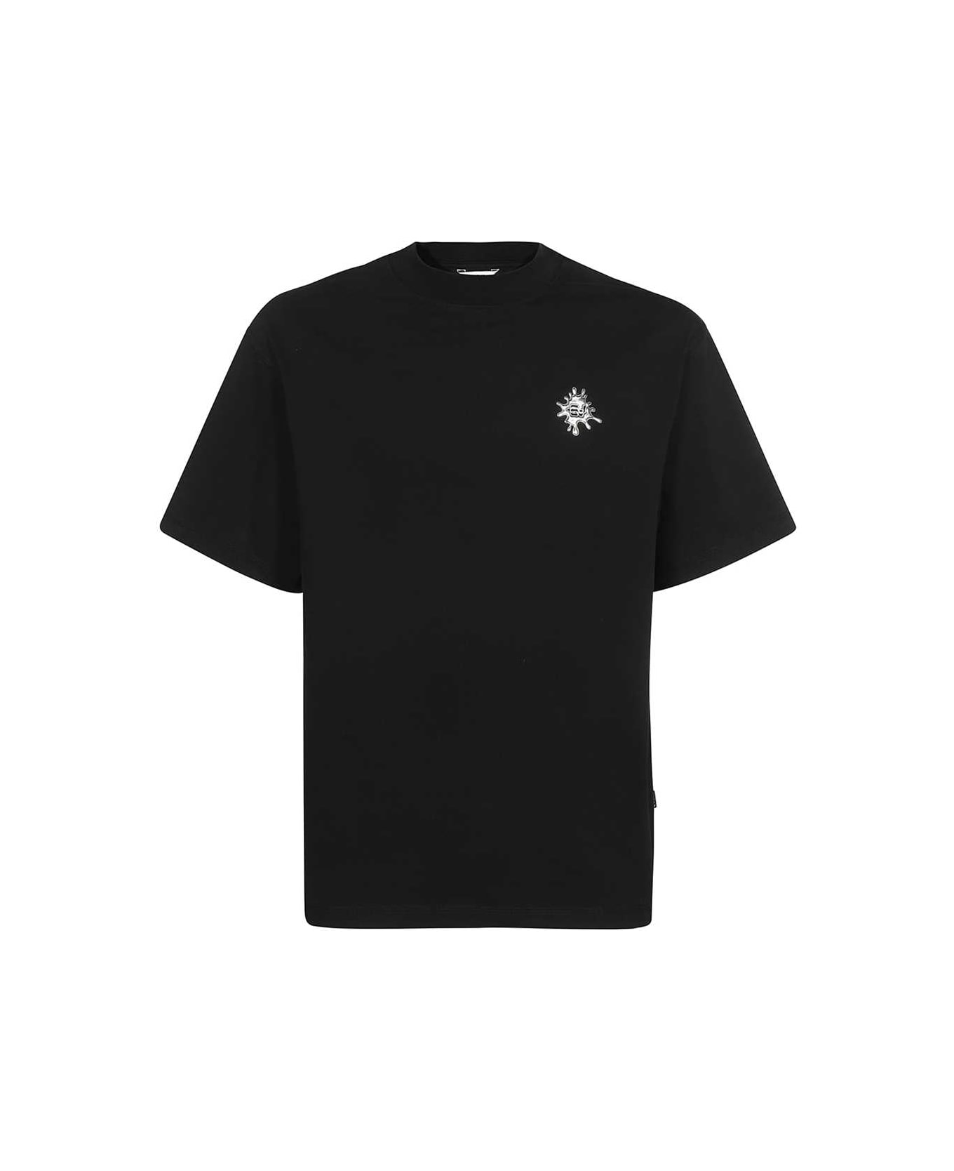 Eytys Logo Cotton T-shirt - black