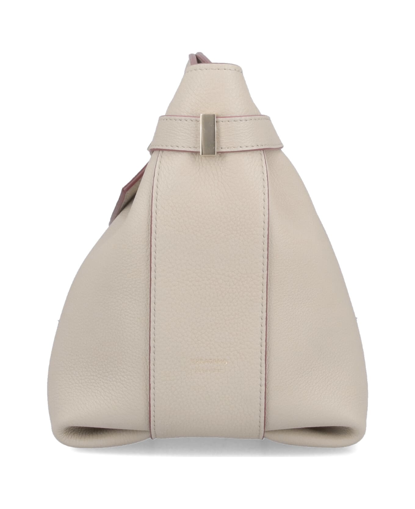 Ferragamo 
hug Soft
 Large Crossbody Bag - Beige