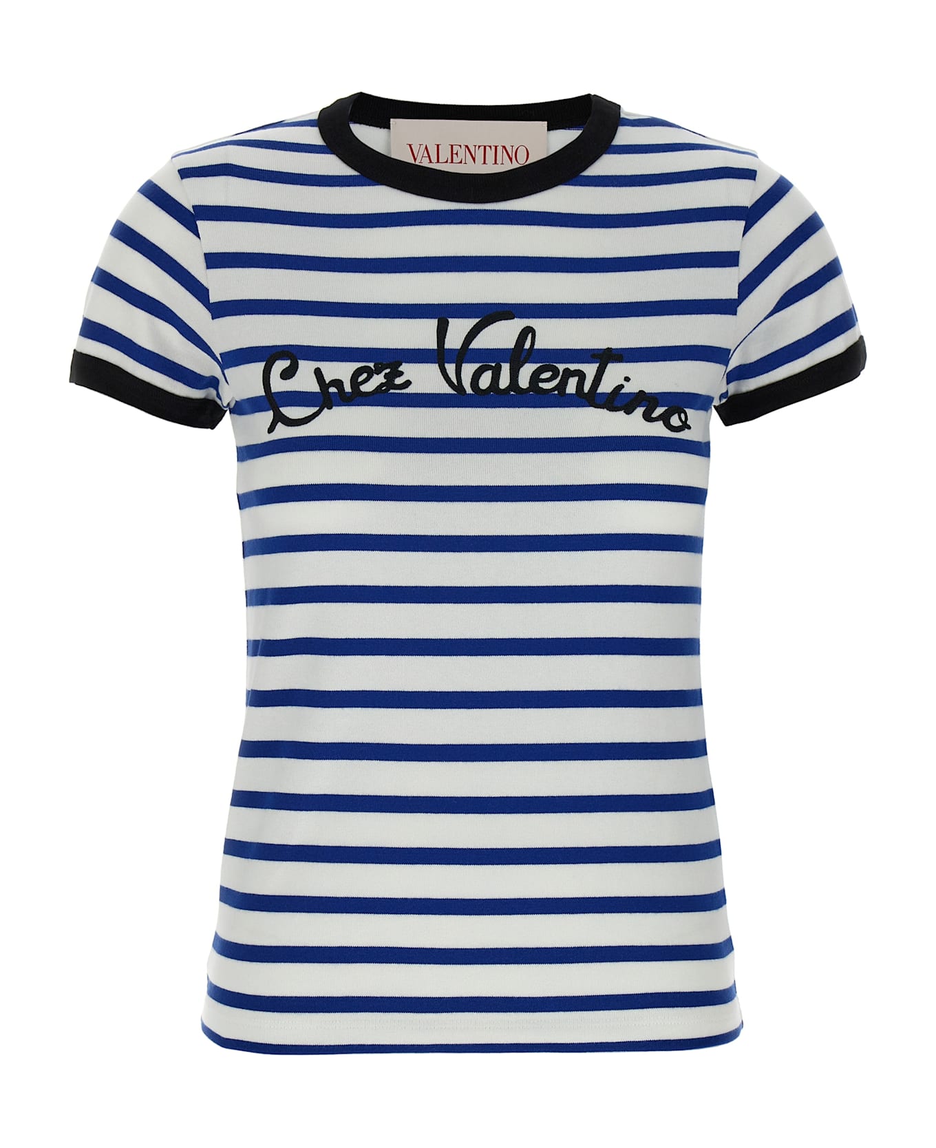 Valentino Garavani 'chez Valentino' T-shirt - Blue