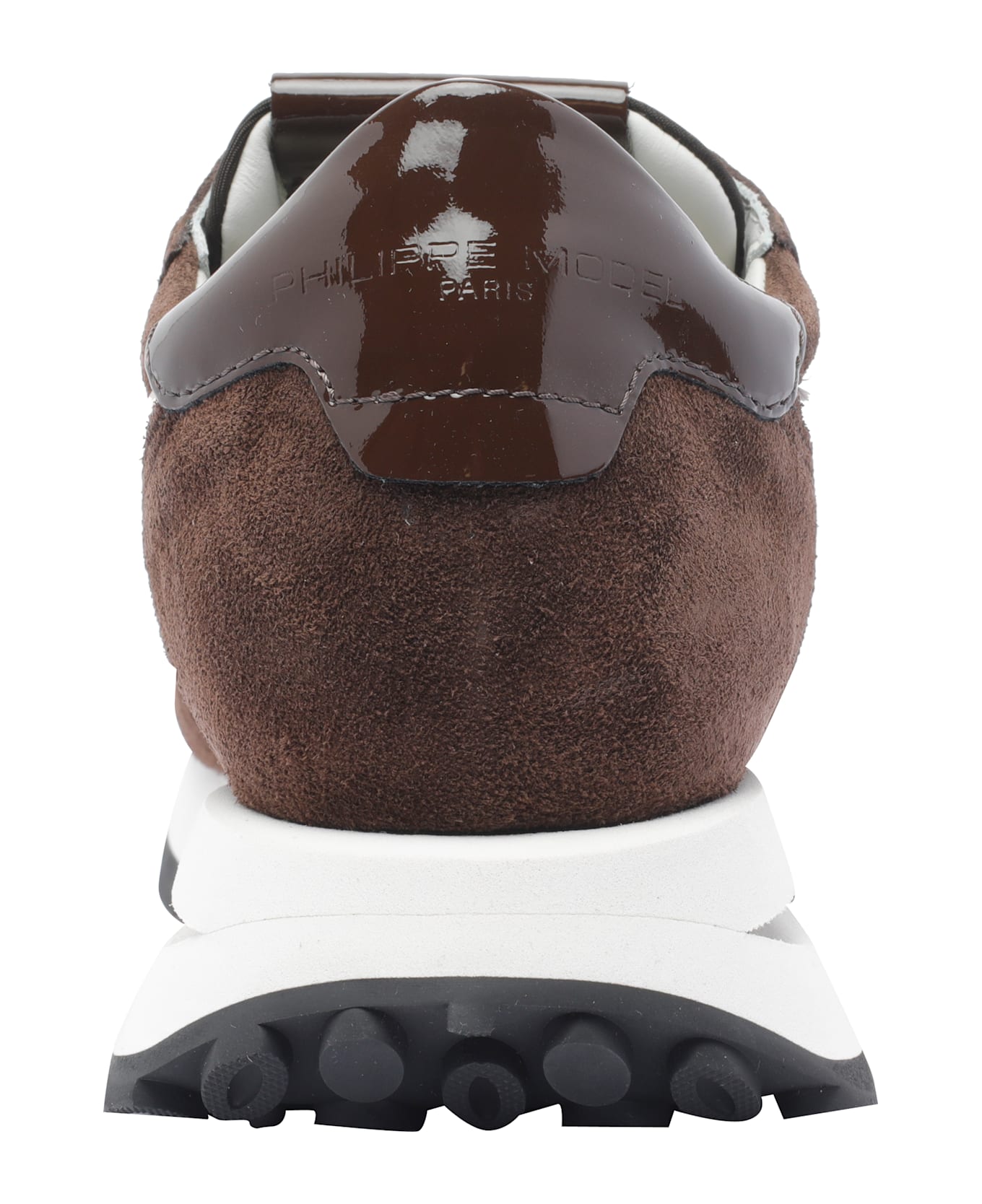 Philippe Model Tropez Haute Sneakers - Brown