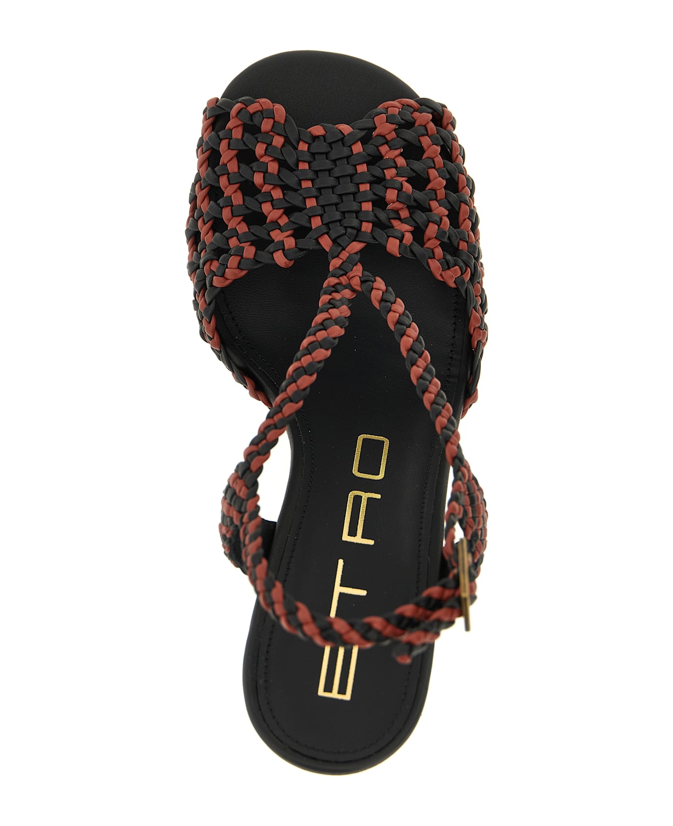 Etro Two-tone Sandals - White/Black