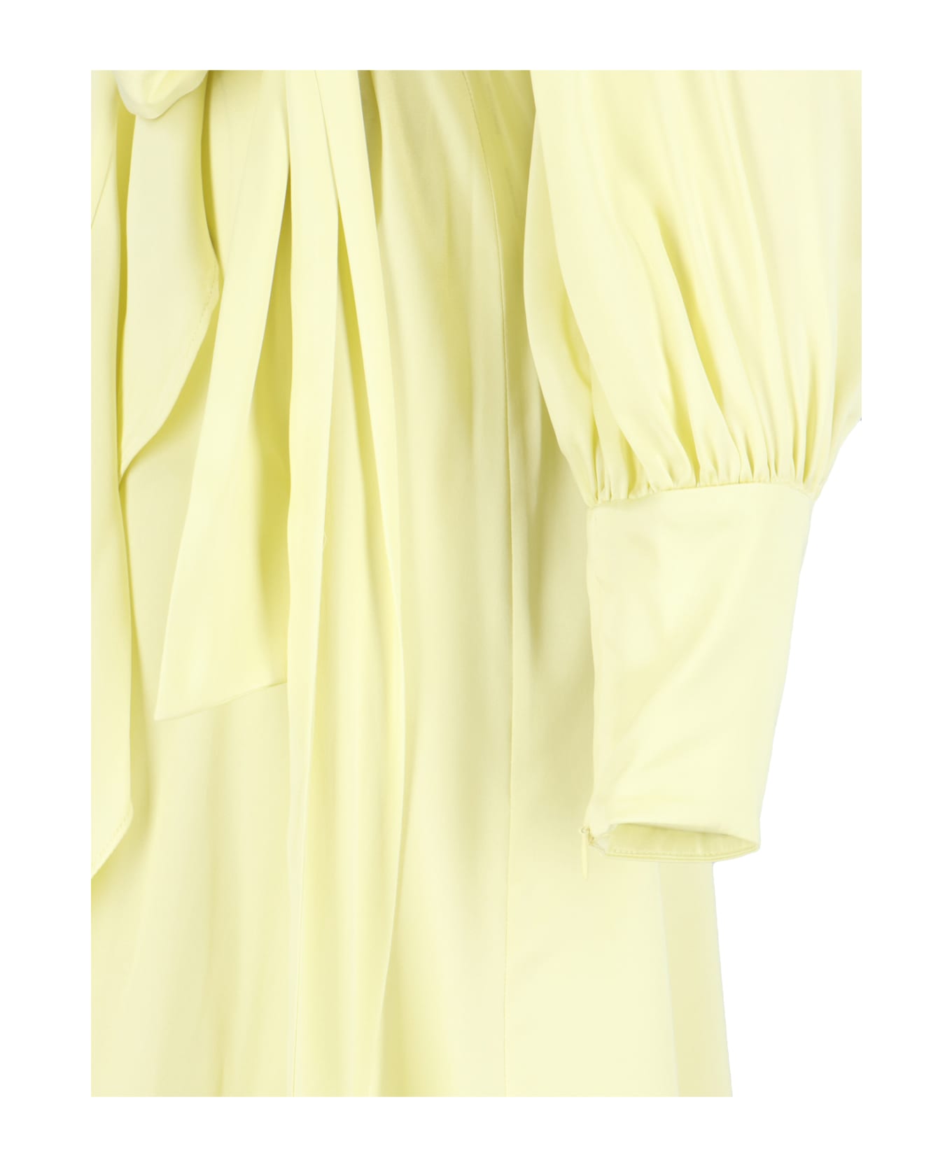 Zimmermann Asymmetrical Midi Dress - Yellow