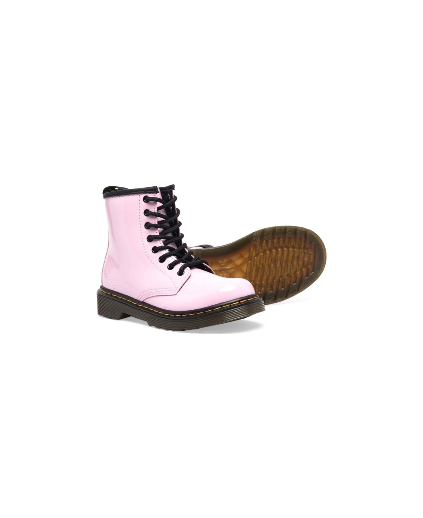 Dr. Martens 1460 J Pale Pink Patent Lamper - PINK シューズ