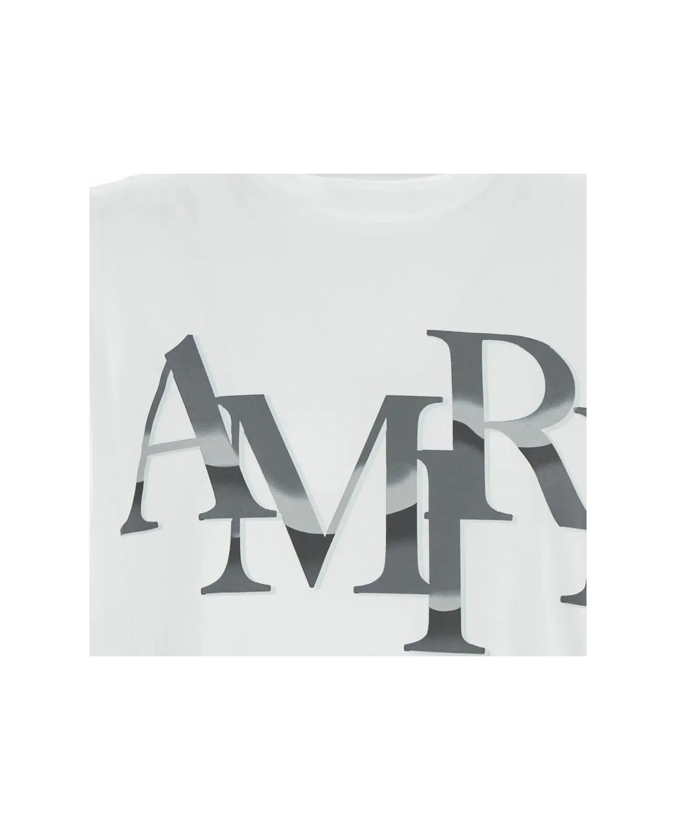 AMIRI Logo T-shirt - White シャツ