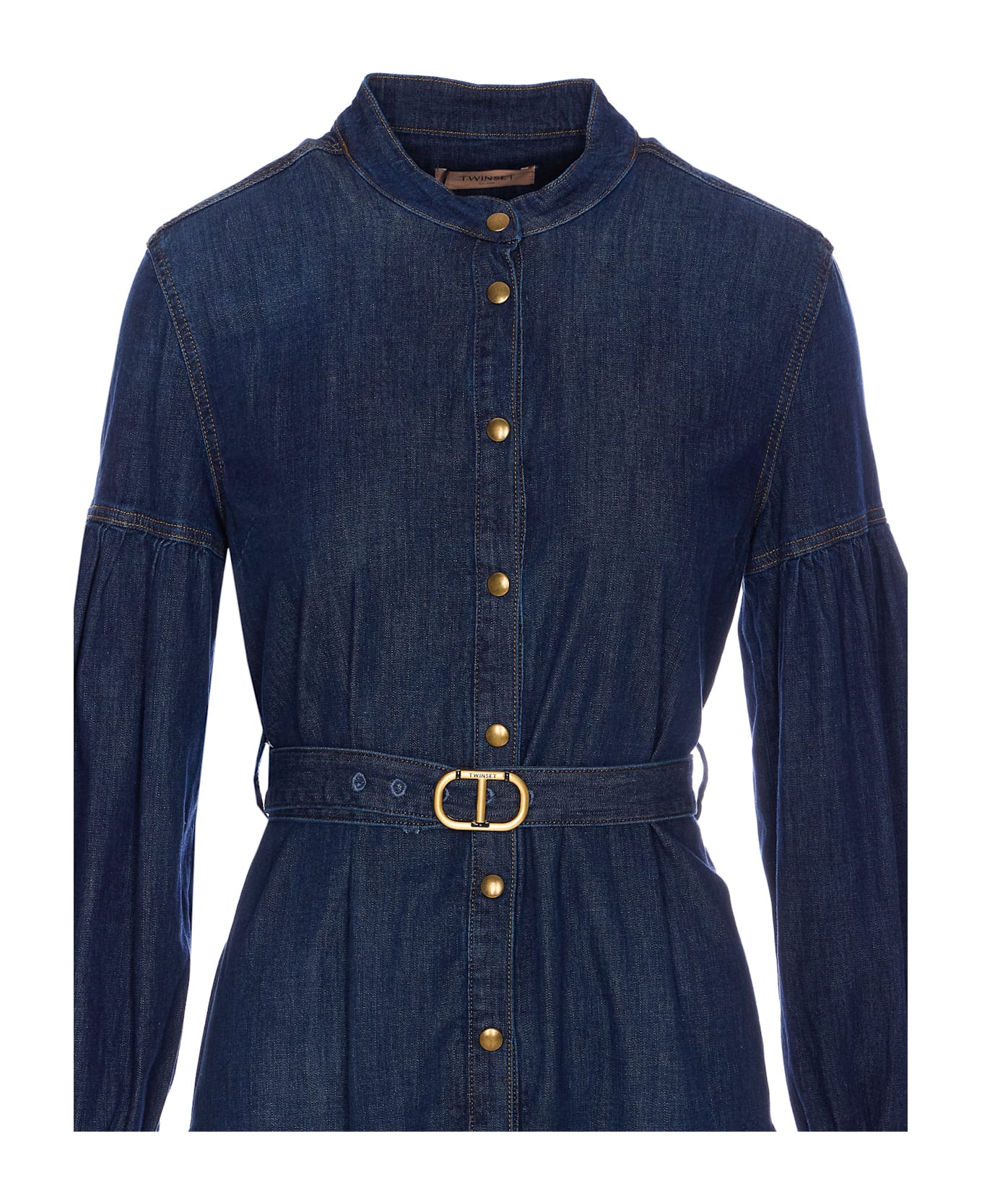 TwinSet Denim Dress - Blue