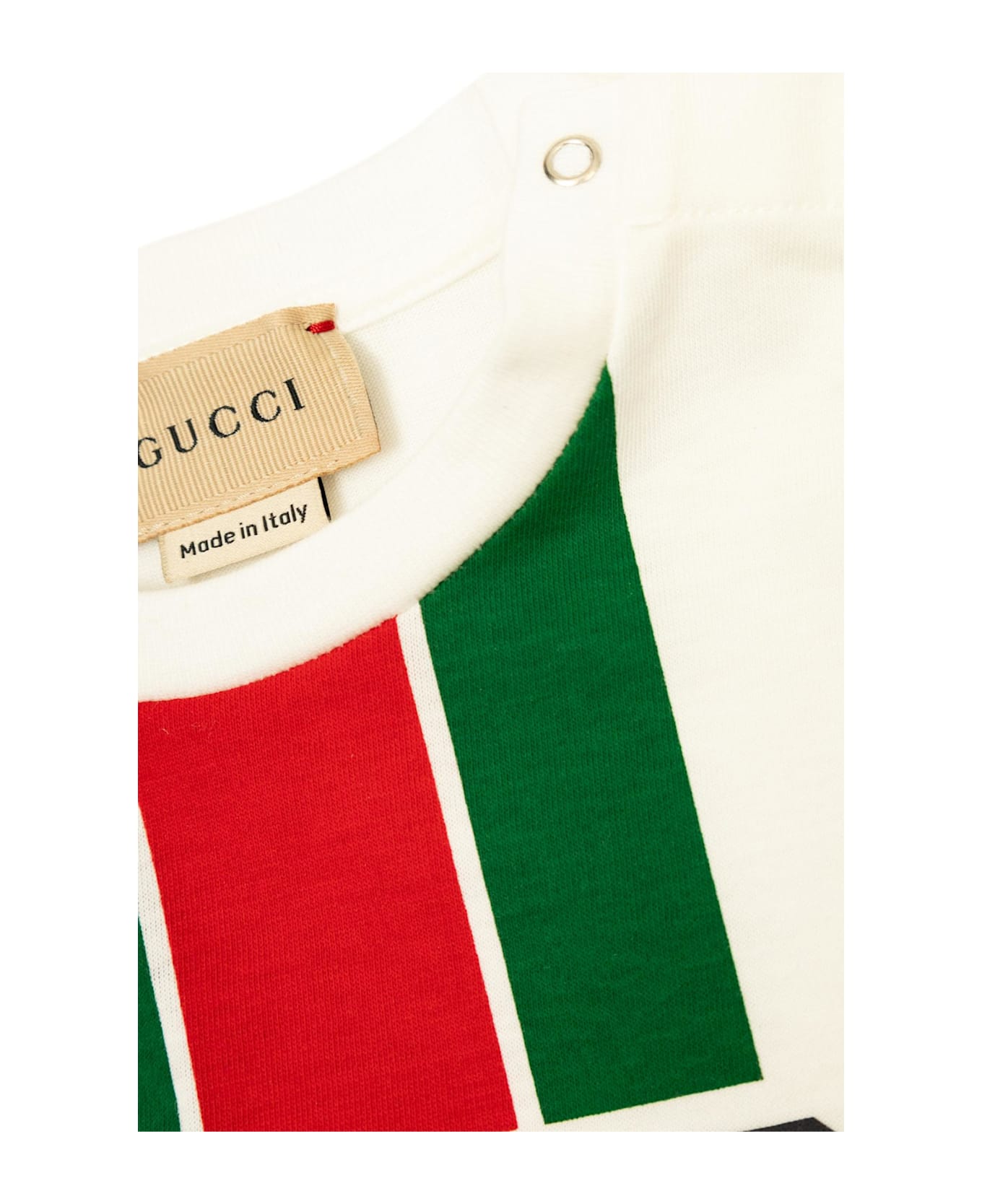 Gucci Kids Printed T-shirt - Bianco