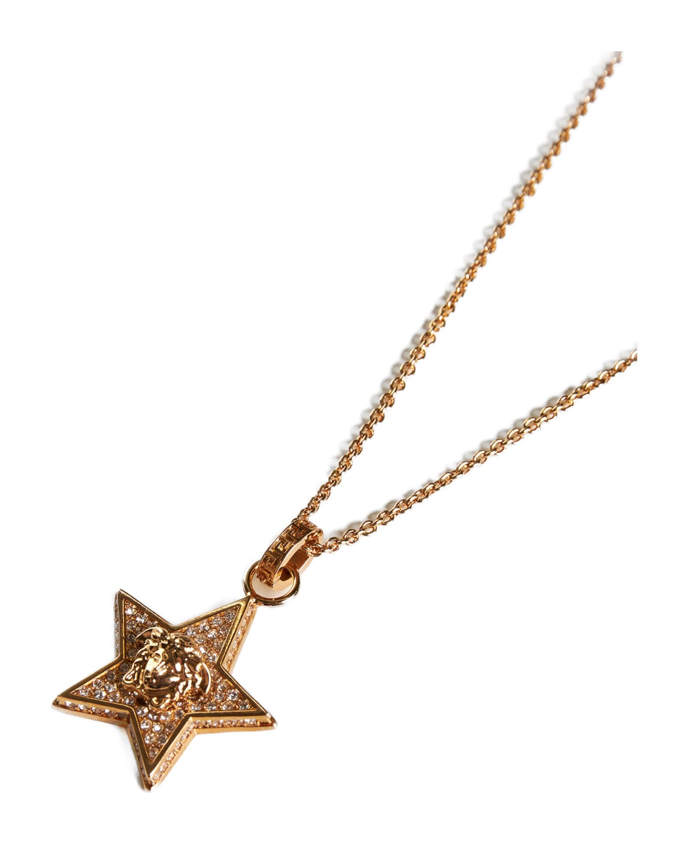 Versace Star Necklace - Versace gold-crystal