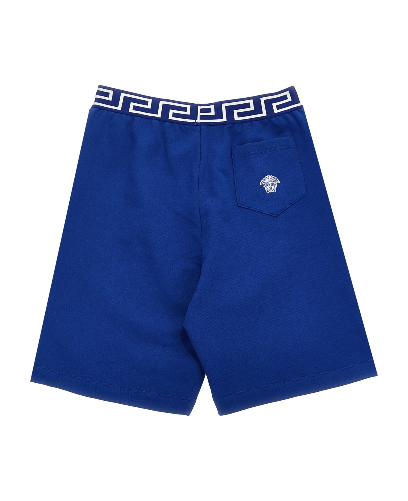 Versace 'medusa' Bermuda Shorts - Blu