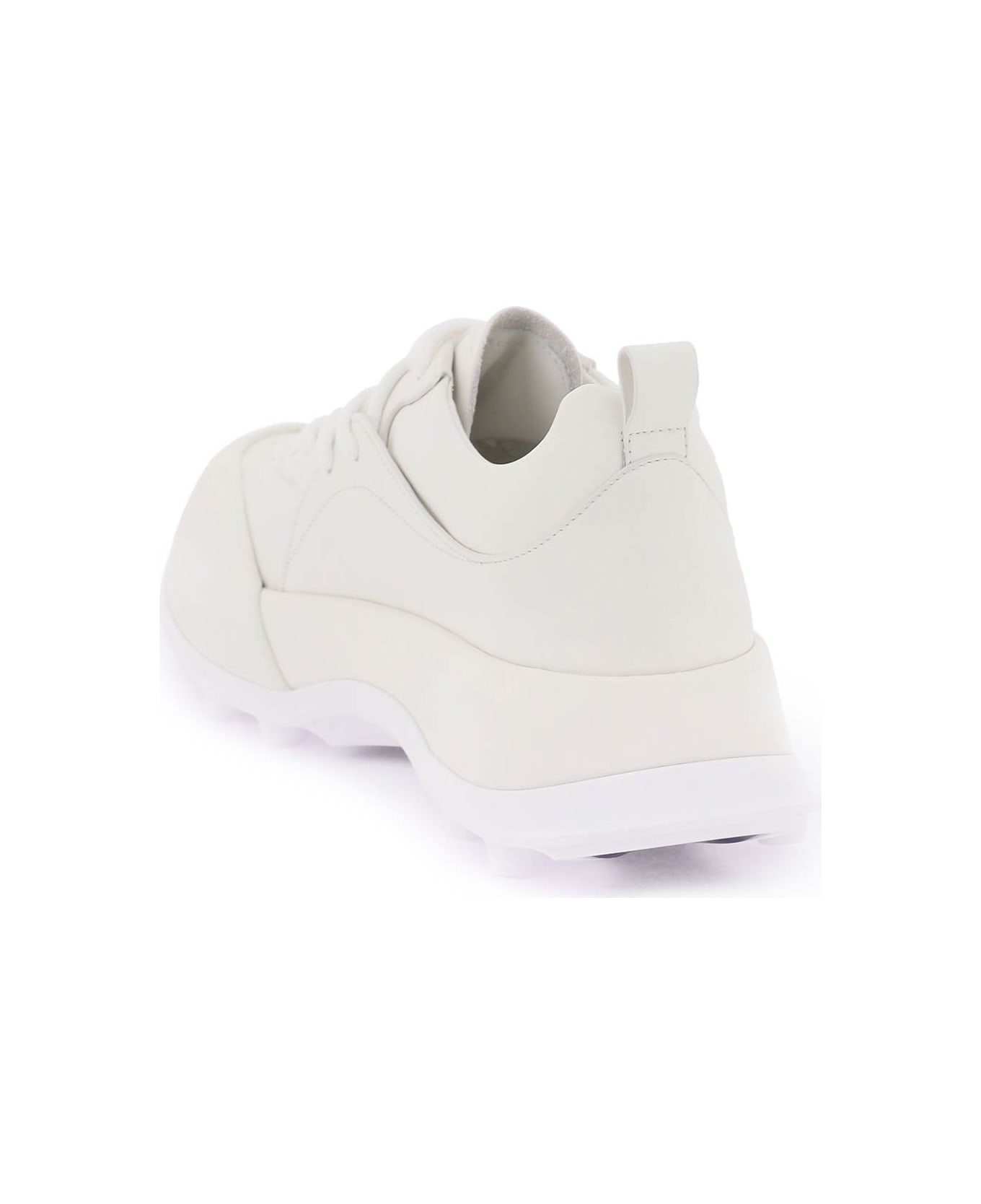 Jil Sander Orb Sneakers - PORCELAIN (White) スニーカー