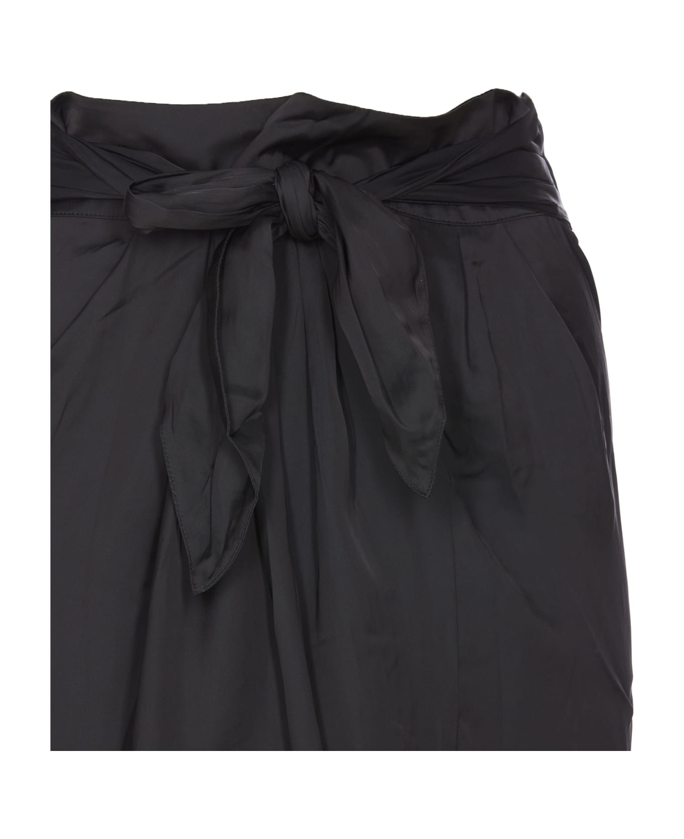 Zadig & Voltaire Joji Satin Skirt - Black スカート
