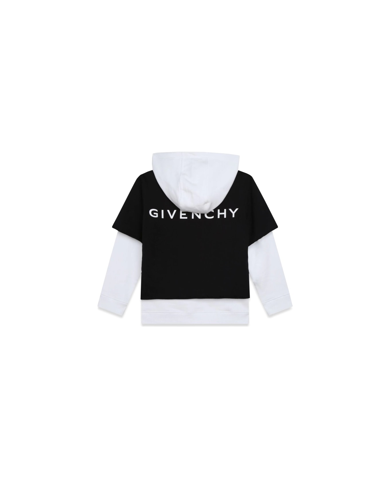 Givenchy 4g Hoodie With Contrasting Hood And Sleeves - MULTICOLOUR