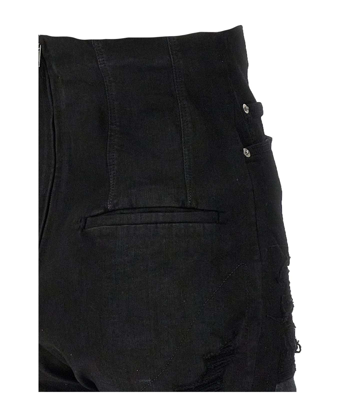 DRKSHDW 'dirt Cutoffs' Shorts - Black   ショートパンツ