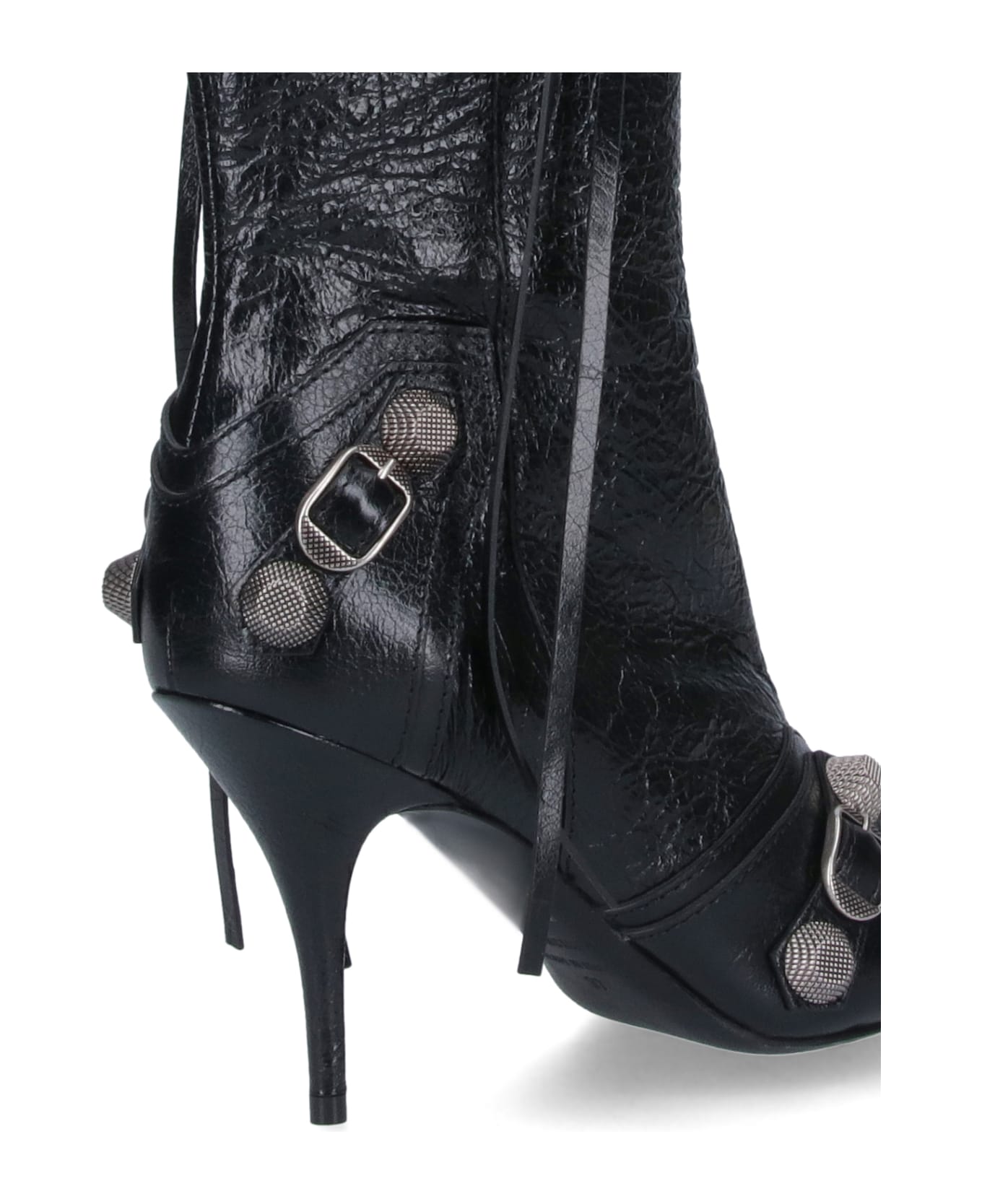 Balenciaga Cagole Boots - Black