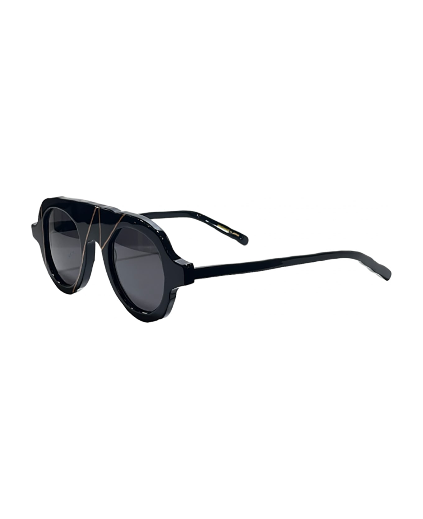 Masahiro Maruyama MM/0078 NO.1 Sunglasses - Black Gold