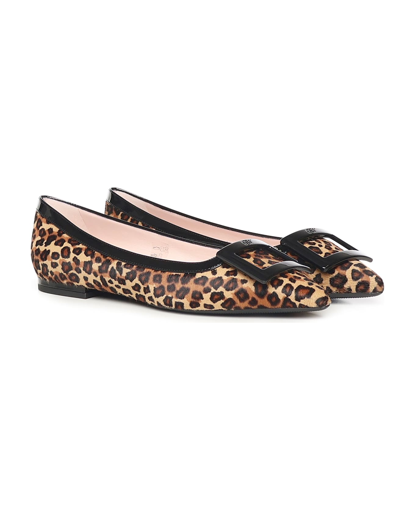 Roger Vivier Rubber Ballerinas - Leopard