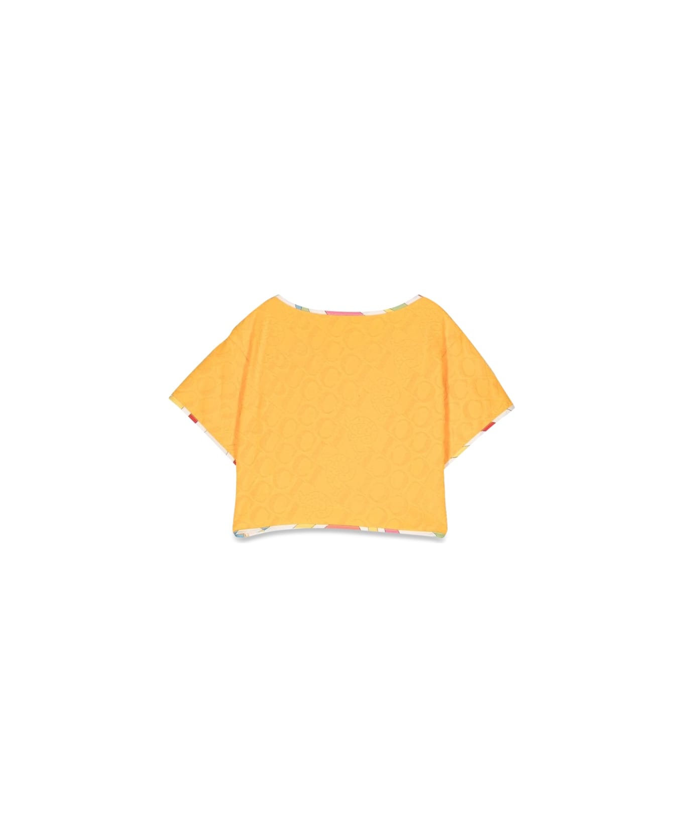Pucci Cropped T-shirt - YELLOW